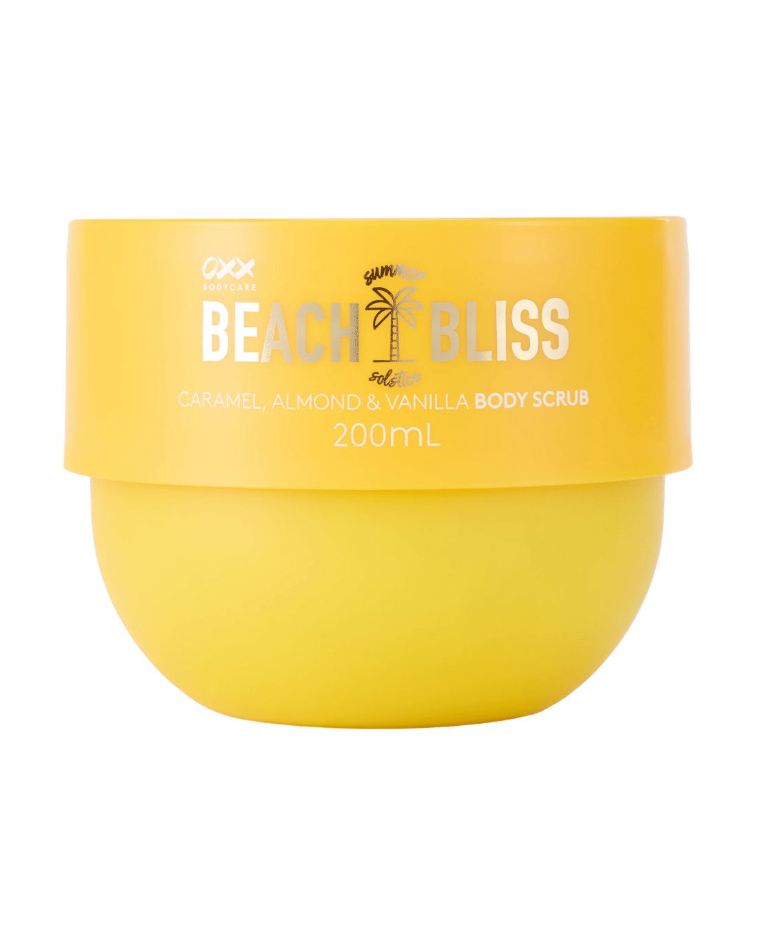 1 OXX Bodycare Beach Bliss Summer Solstice Body Scrub 200ml - Caramel, Almond and Vanilla Scent, 1 of 6