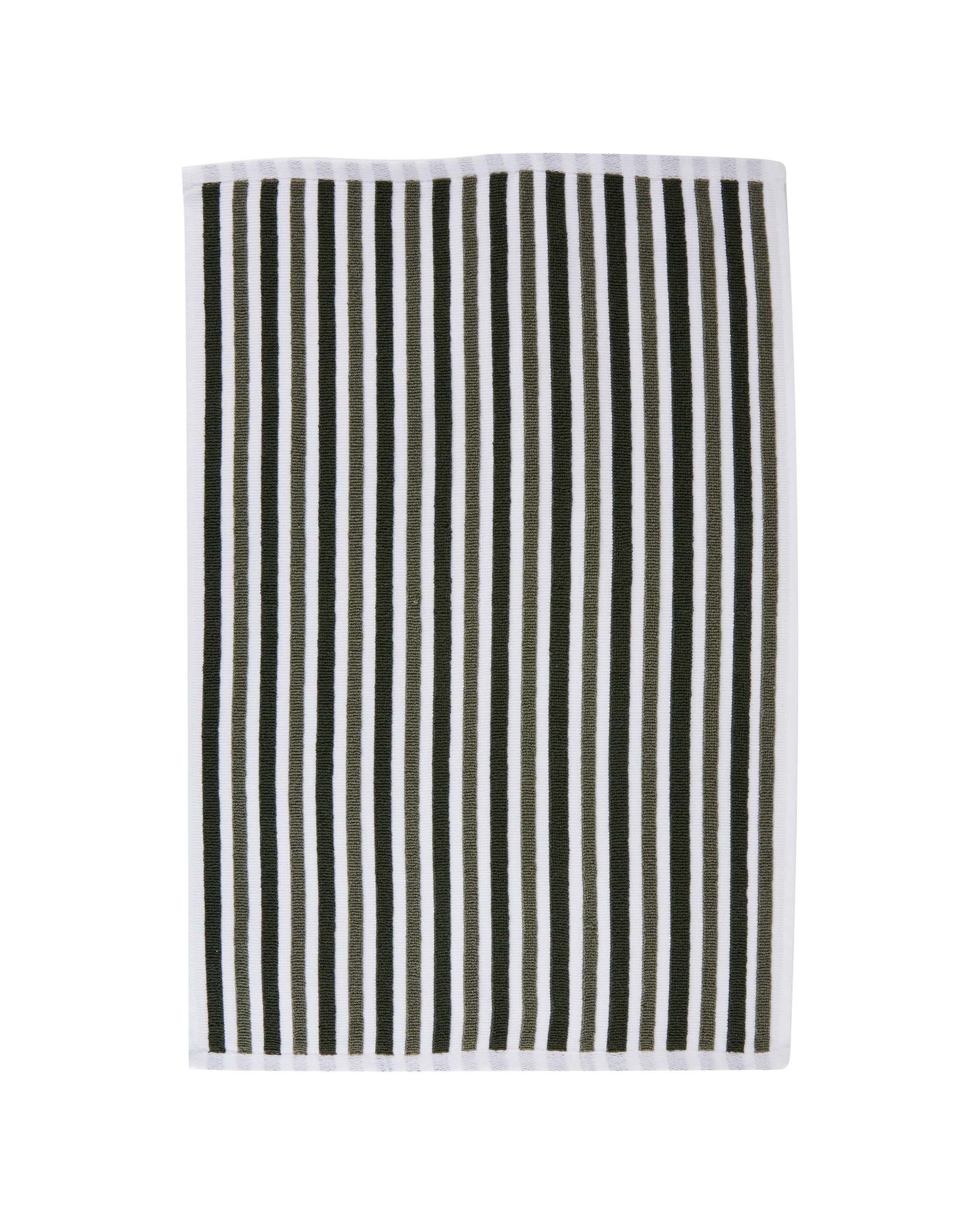 6 4 Pack Green Check Terry Tea Towel, 6 of 7