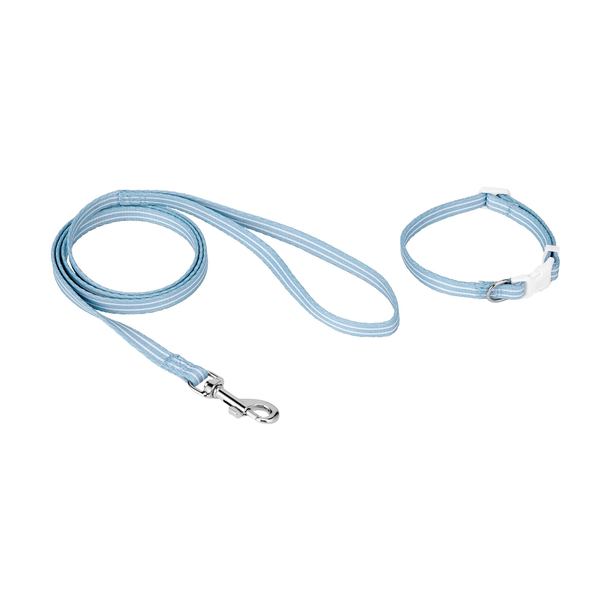 1 Puppy Collar & Lead - Blue, 1 of 5