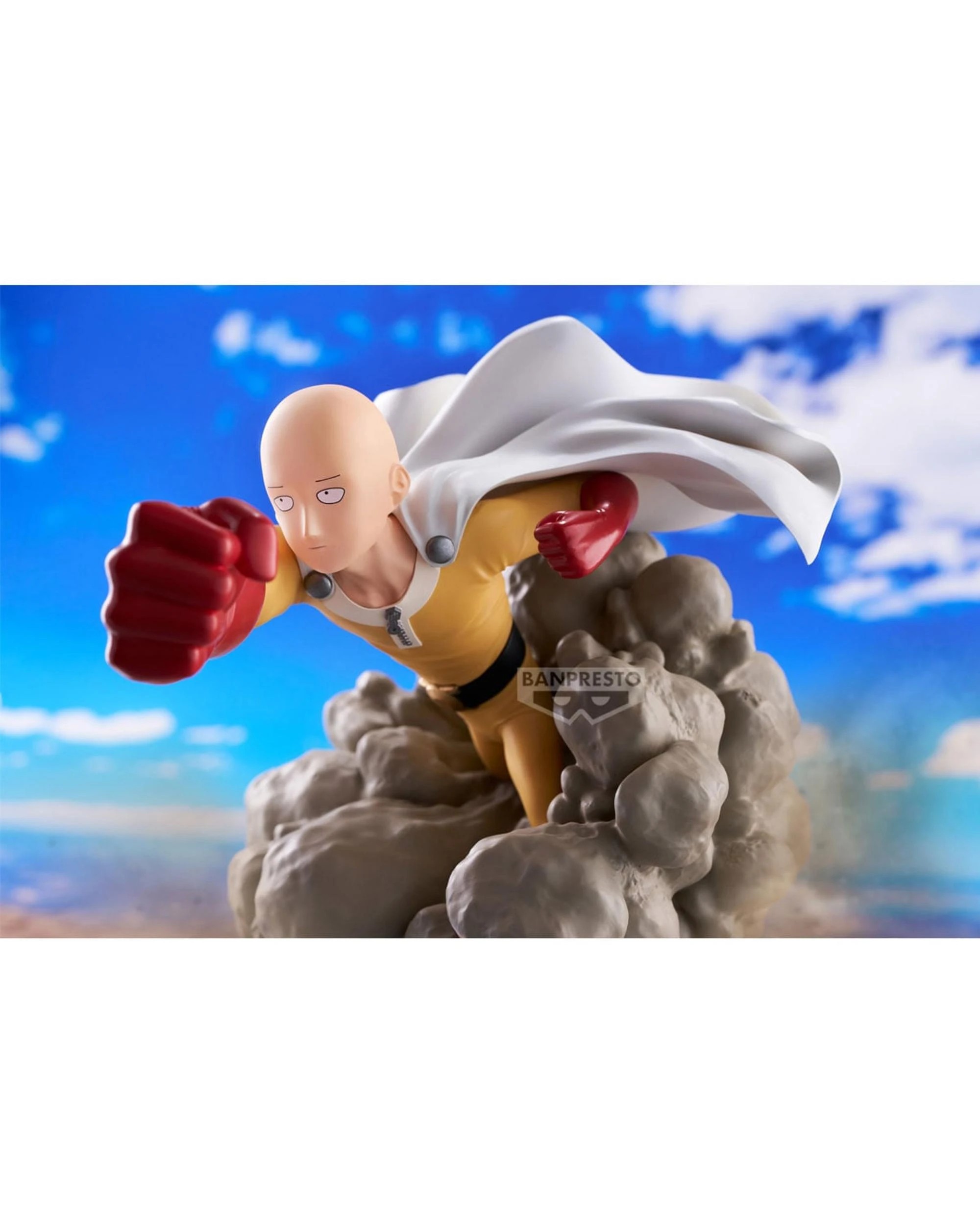 5 Banpresto On-Punch Man Saitama Diorama Figure, 5 of 5