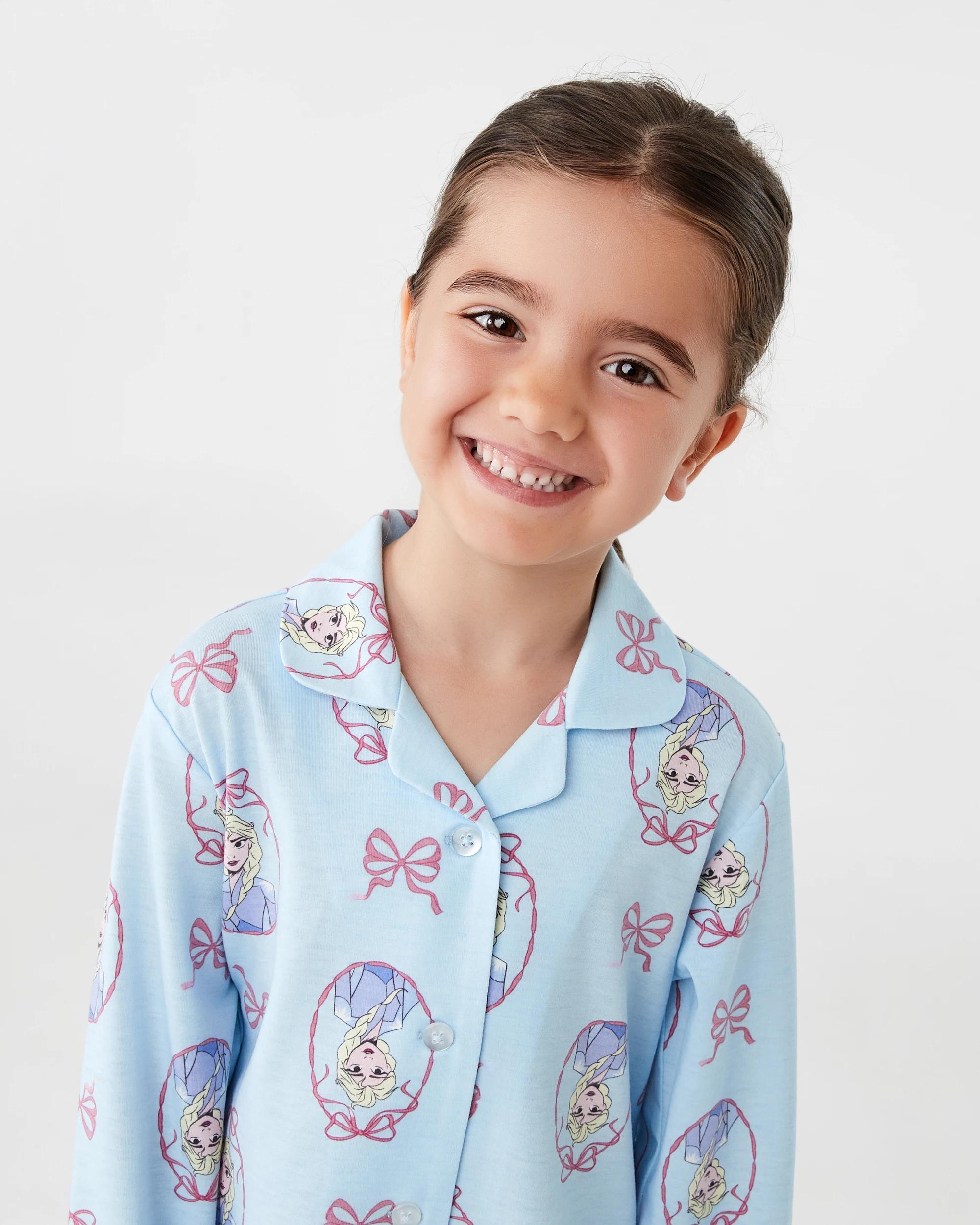 3 Frozen License Button Down Pyjama Set Frozen, 3 of 7