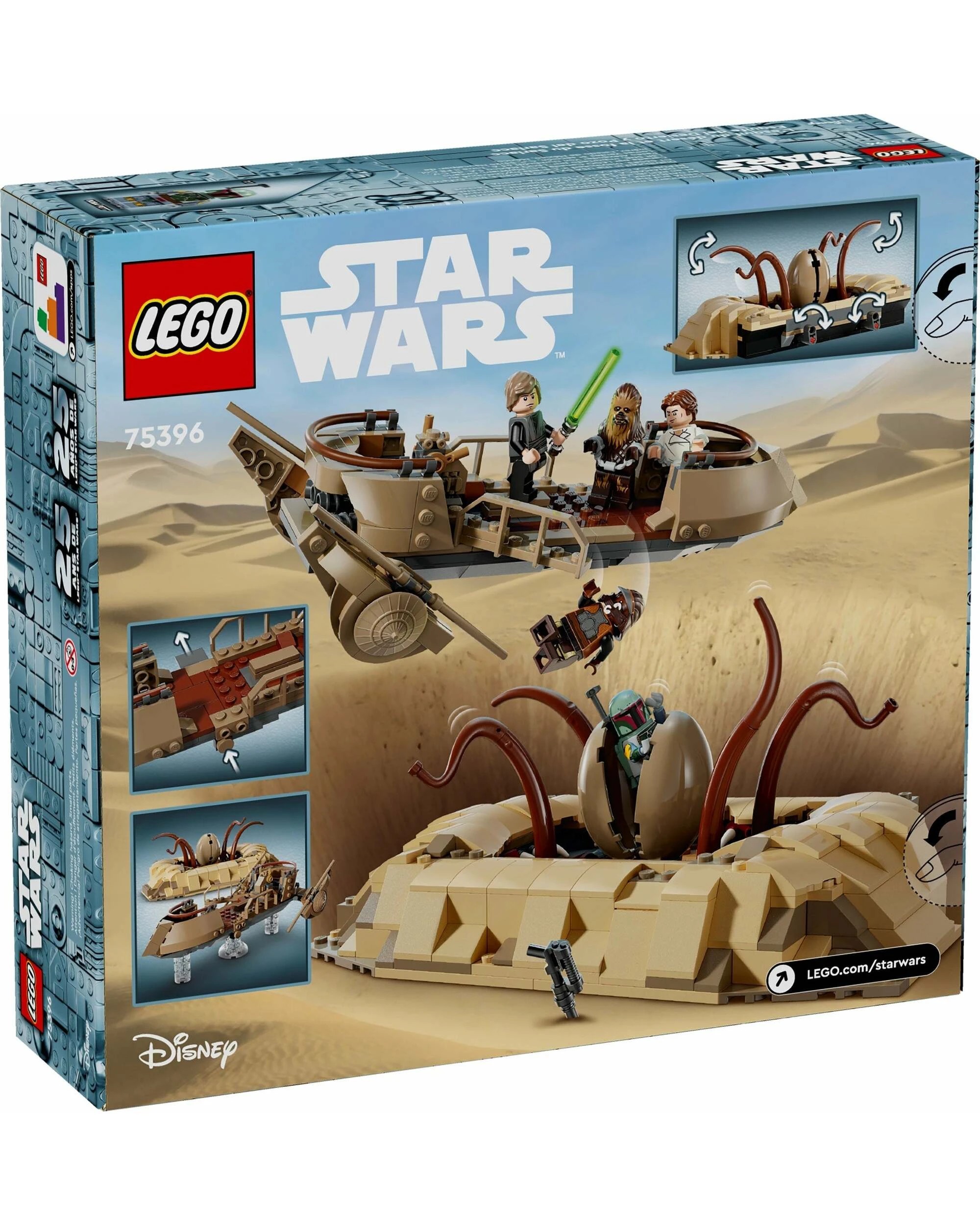 1 LEGO 75396 Star Wars Desert Skiff Sarlacc Pit, 1 of 5
