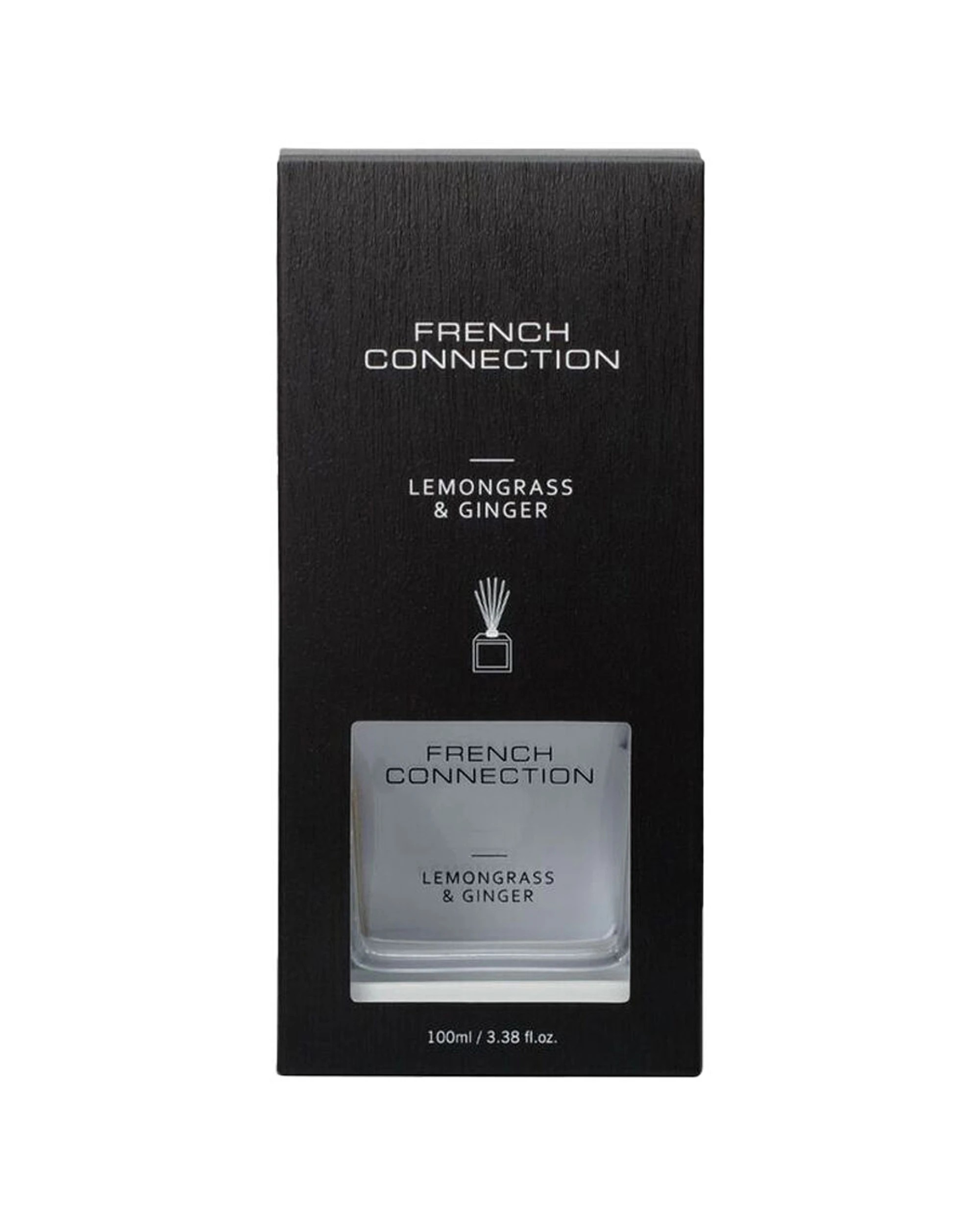 1 French Connection Lemongrass & Ginger Signature Liquid Diffuser 100ml - Multi, 1 of 3