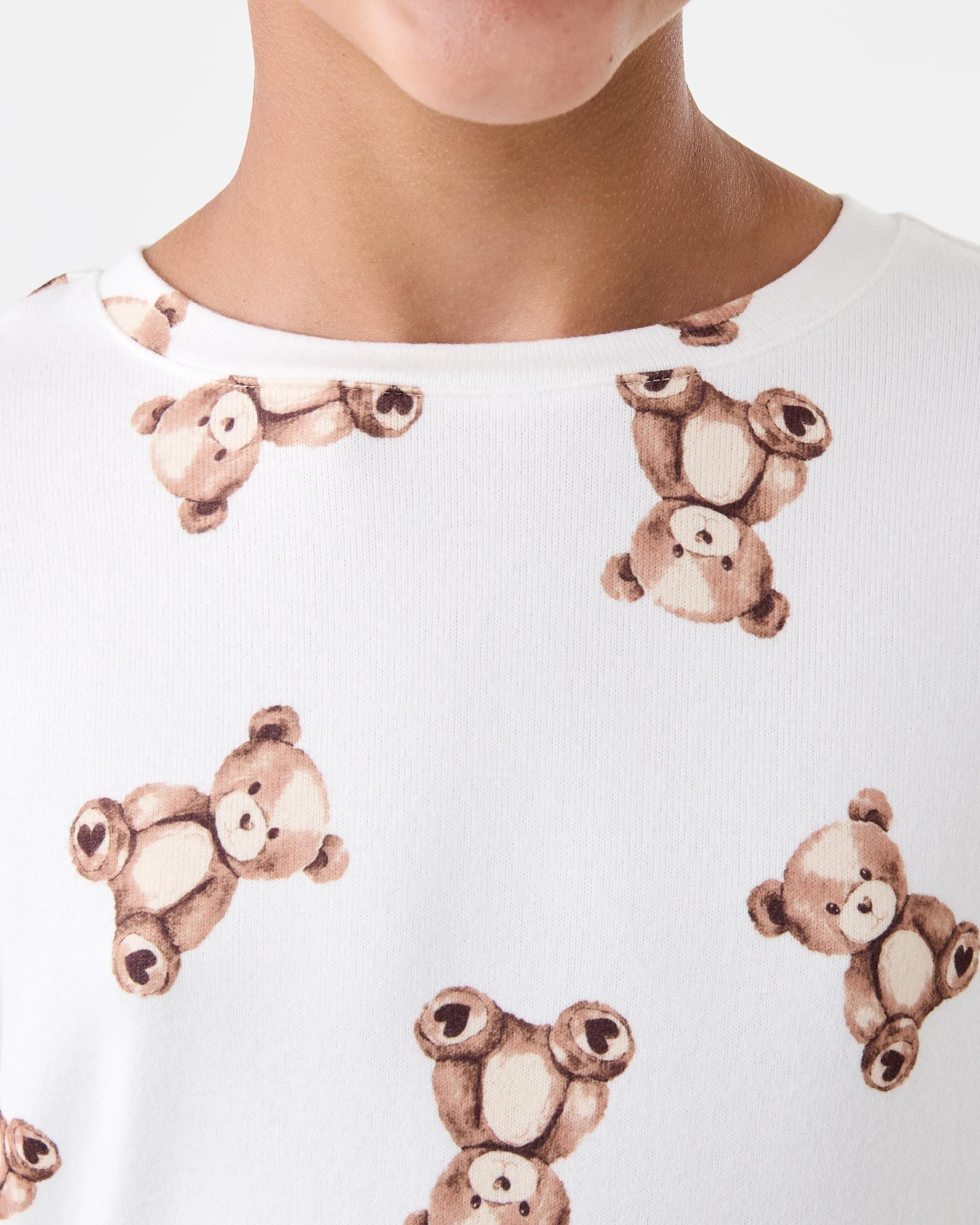 4 Hacci Pyjama Set Beig Bear, 4 of 7