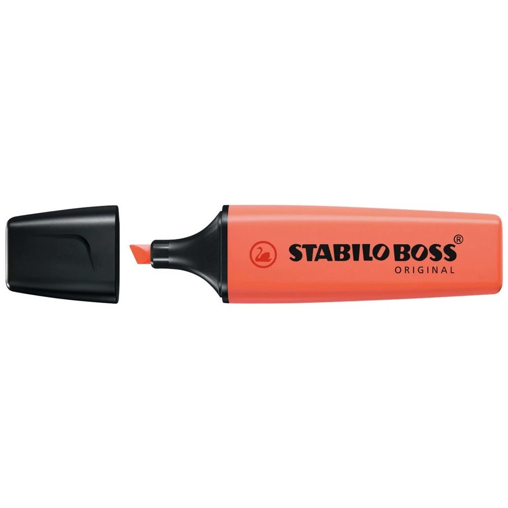 1 Stabilo Boss Highlighter Pastel Faded Coral Red, 1 of 3