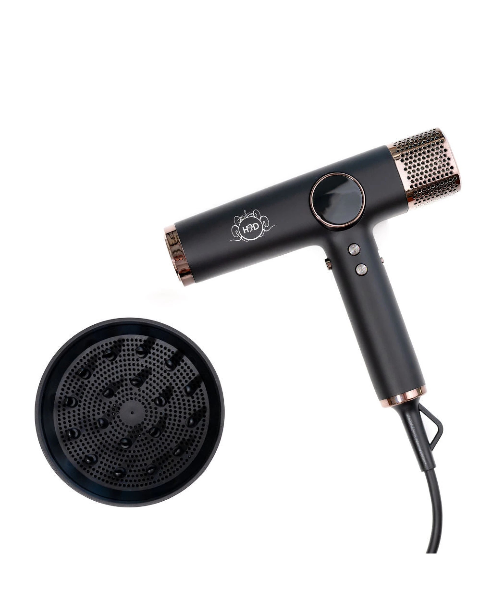 2 H2D 4-in-1 Xtreme Ionic Magnetic Hairdryer + Styler Styling Iron - Black, 2 of 8