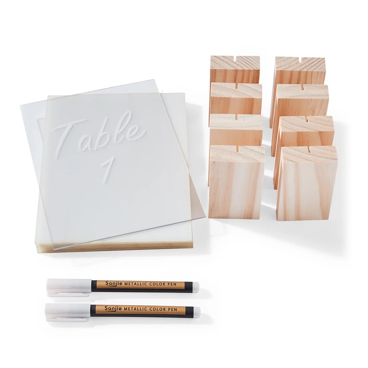 7 Clear Party Signs, 7 of 10