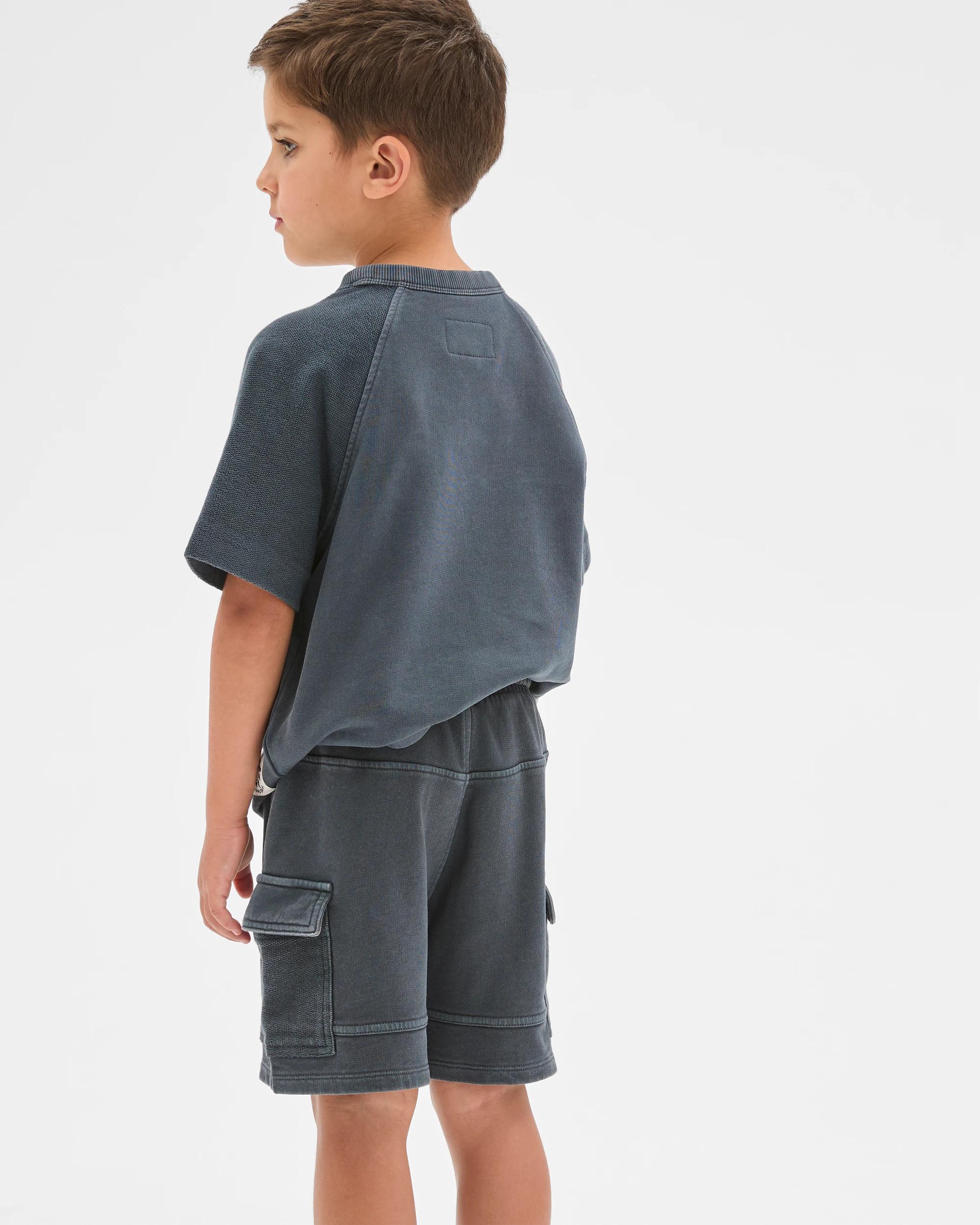 5 Target Kids Australian Cotton Washed Shorts PHANTOM, 5 of 6