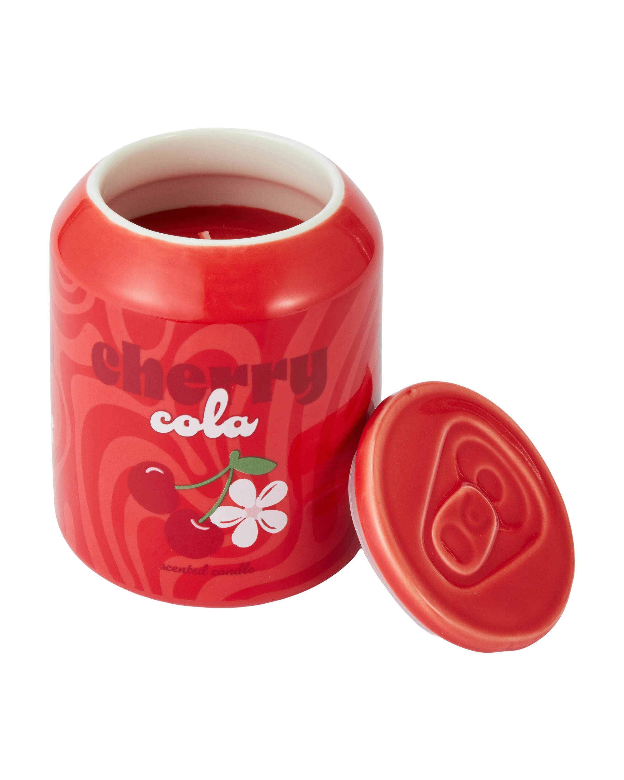 4 Cherry Cola Soda Ceramic Candle, 4 of 6