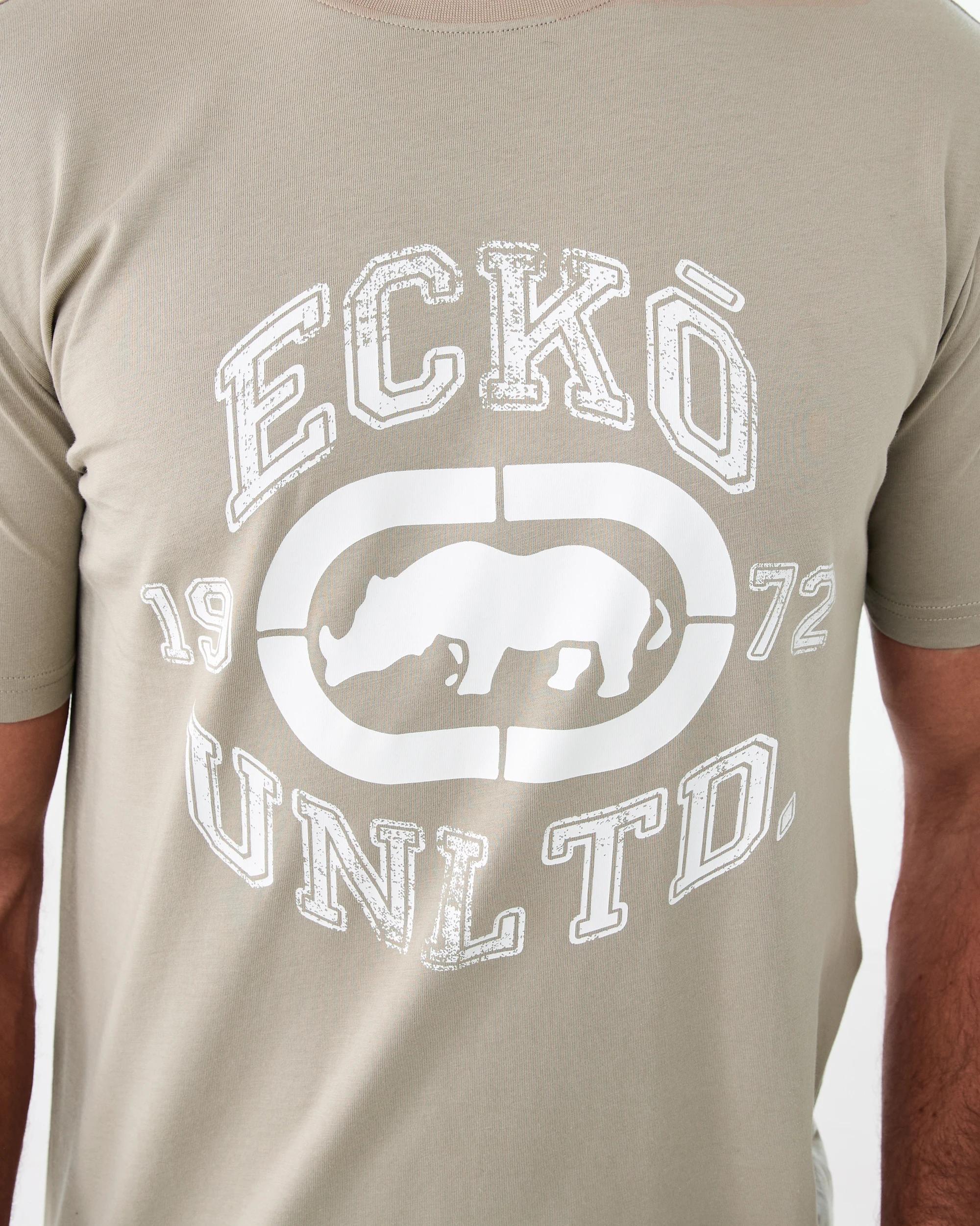 6 Ecko License Longline T-shirt Bge Khaki, 6 of 7
