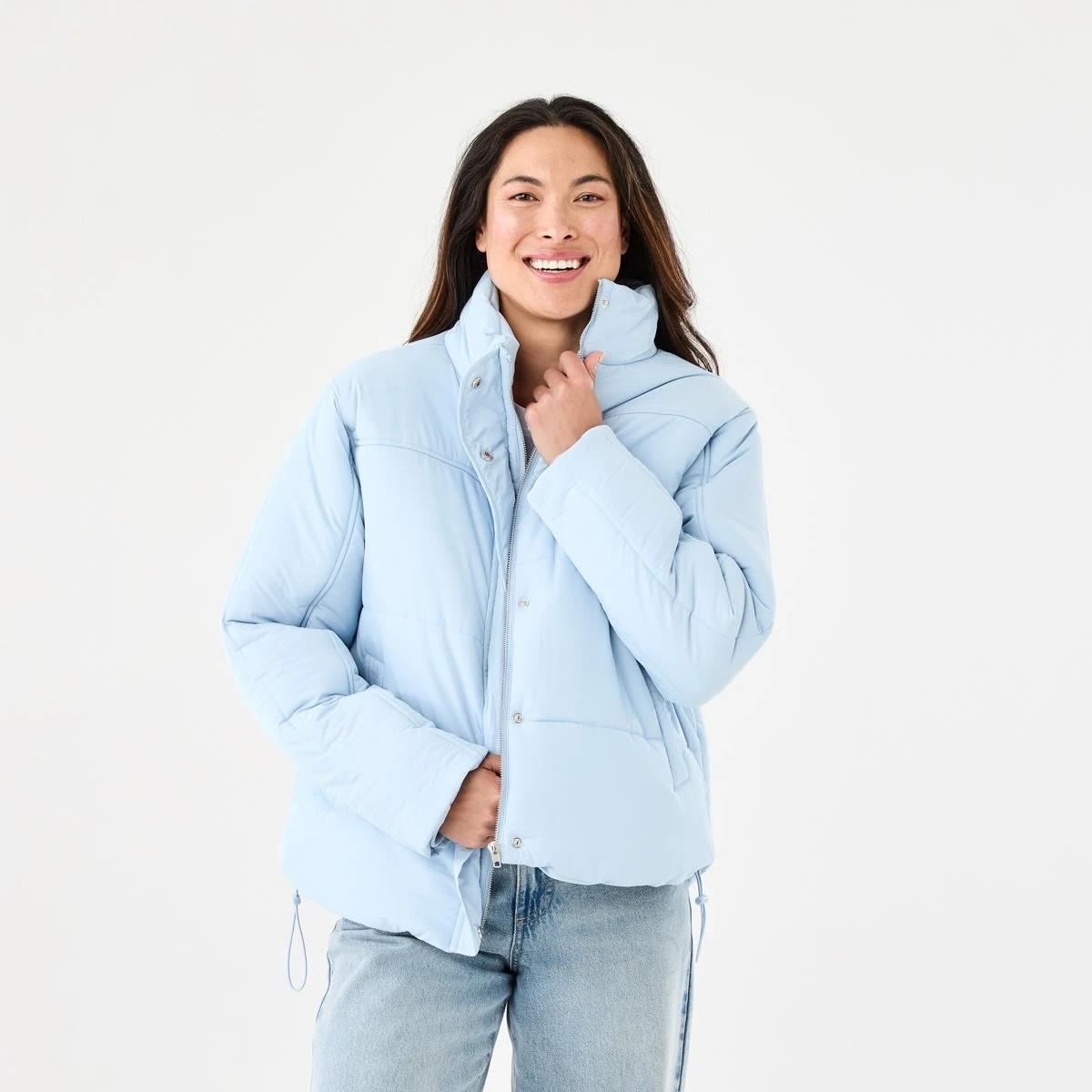 1 Padded Puffer Jacket Blu Skyway, 1 of 8