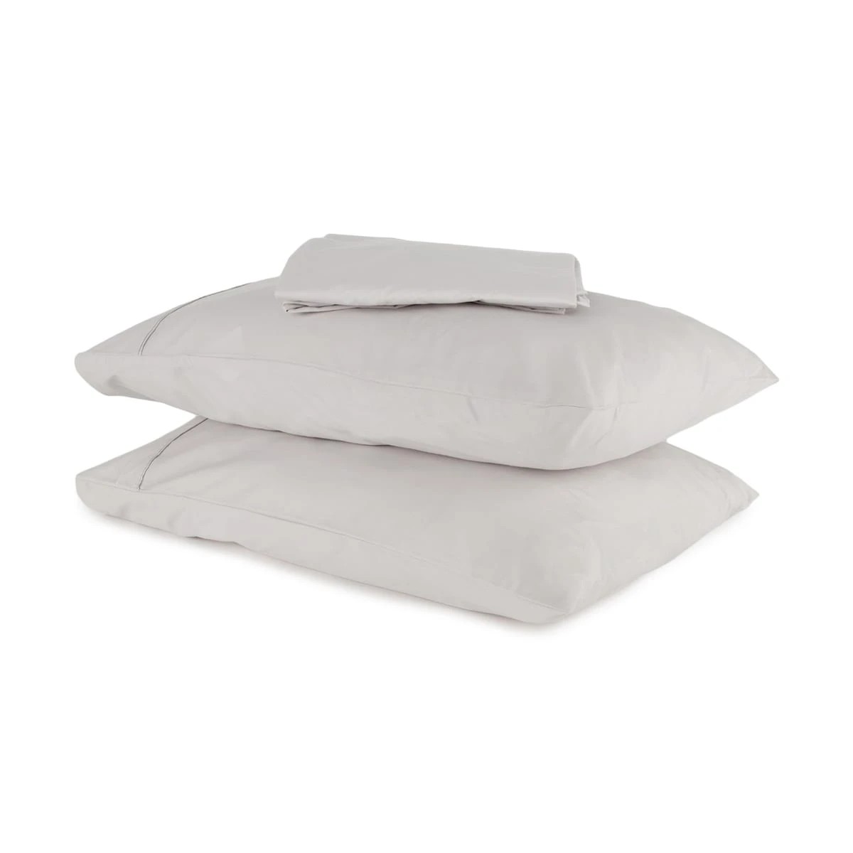 1 225 Thread Count Cotton Rich Sheet Set - Queen Bed, Oatmeal, 1 of 6