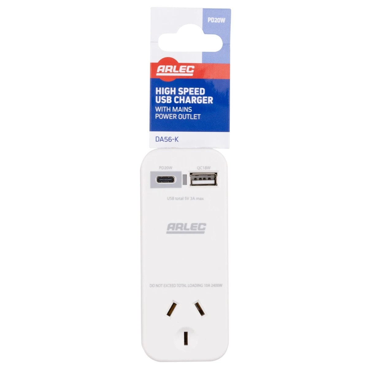 1 Arlec Quick Charge Adapter with USB Ports, 1 of 3