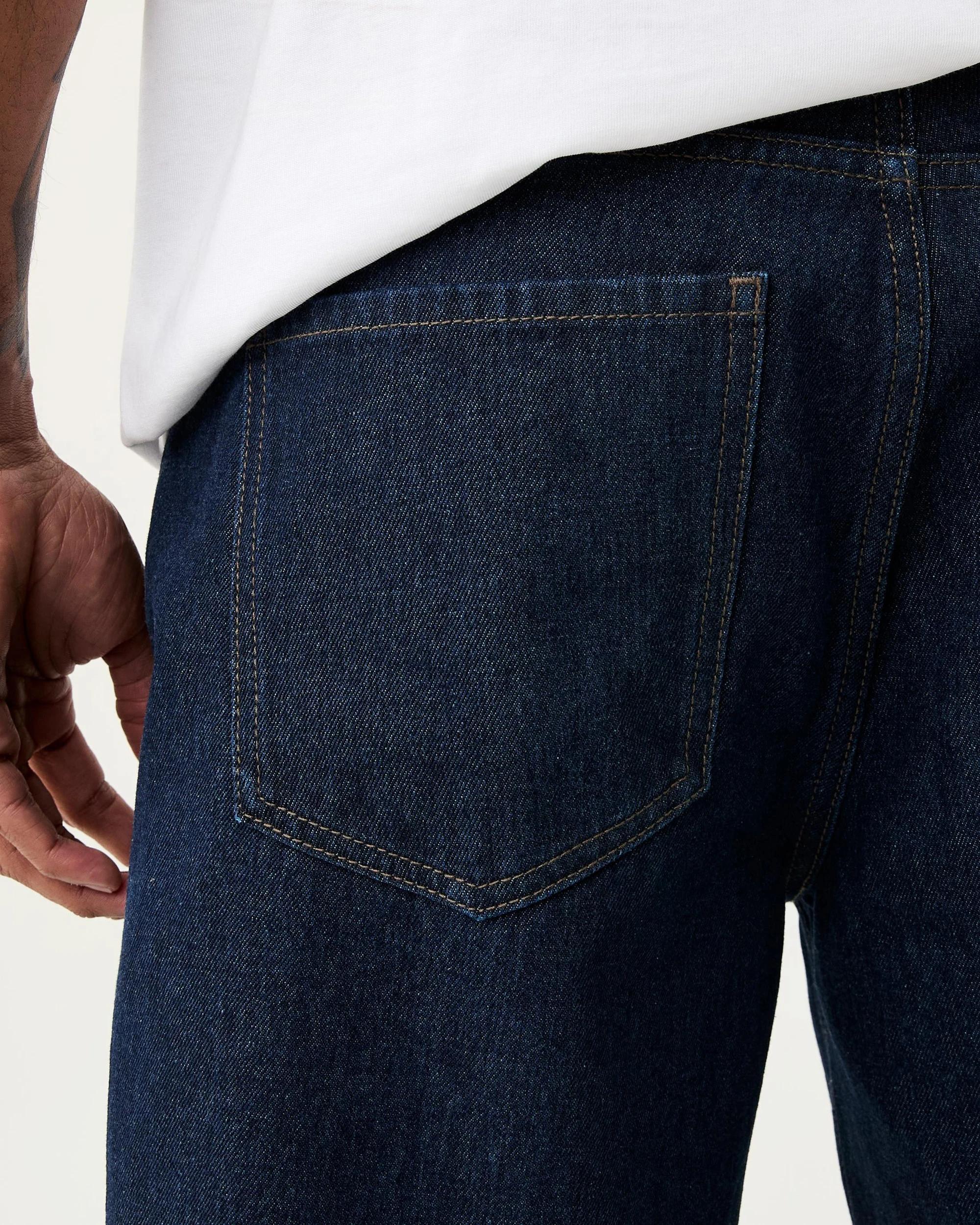 6 Classic Denim Shorts Dark Wash, 6 of 7