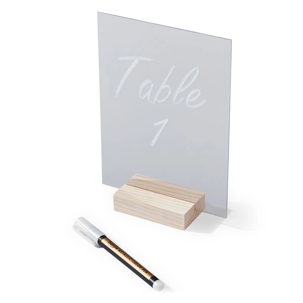 9 Clear Party Signs, 9 of 10