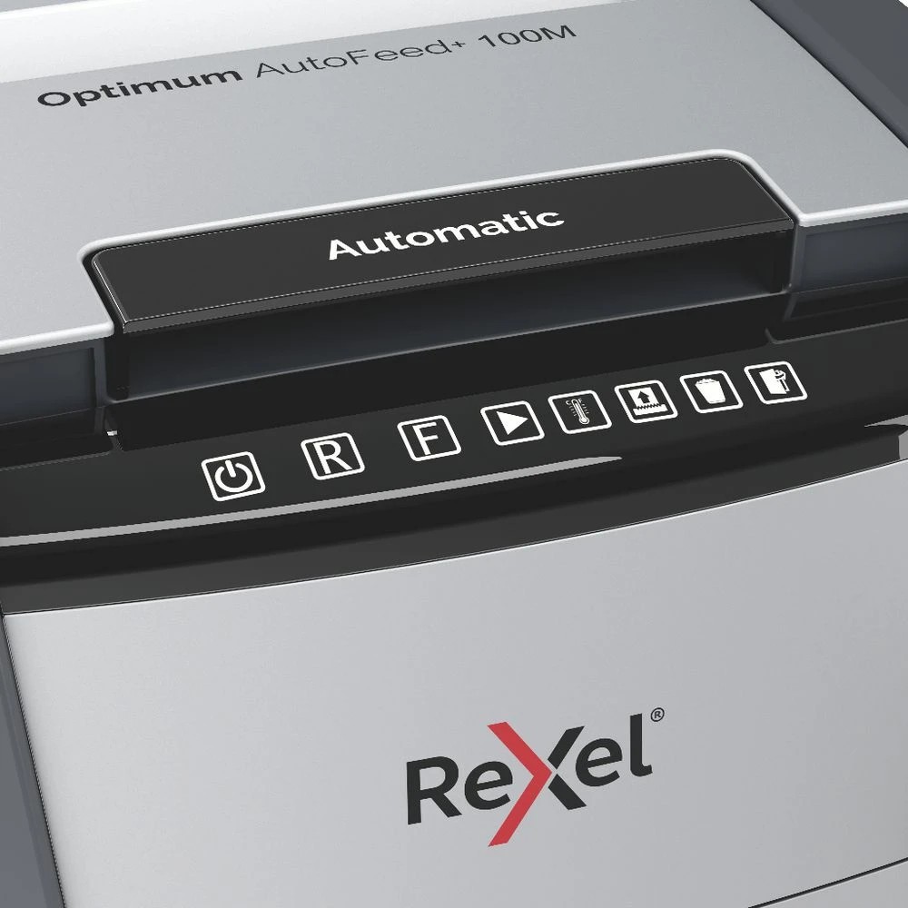 5 Rexel Optimum 100M AutoFeed Shredder, 5 of 5