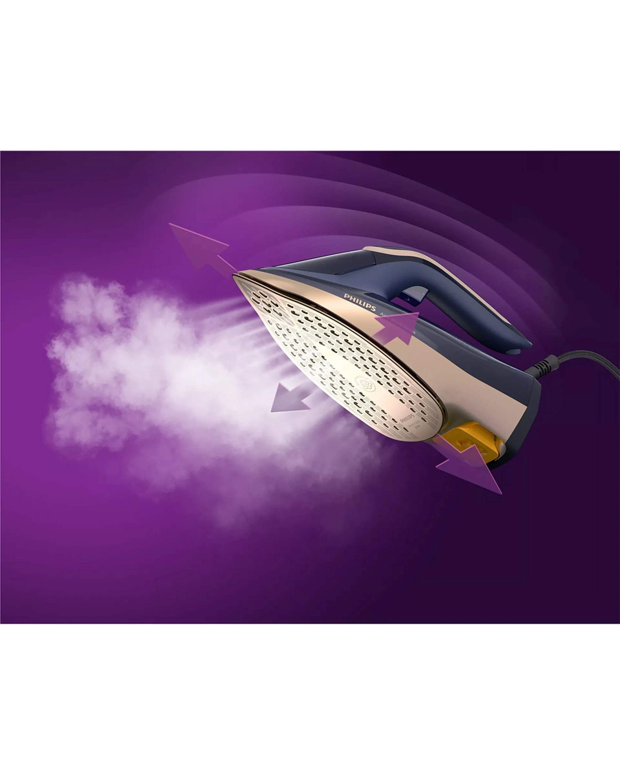 7 Philips Azur 8000 Series Steam Iron Navy, 7 of 9