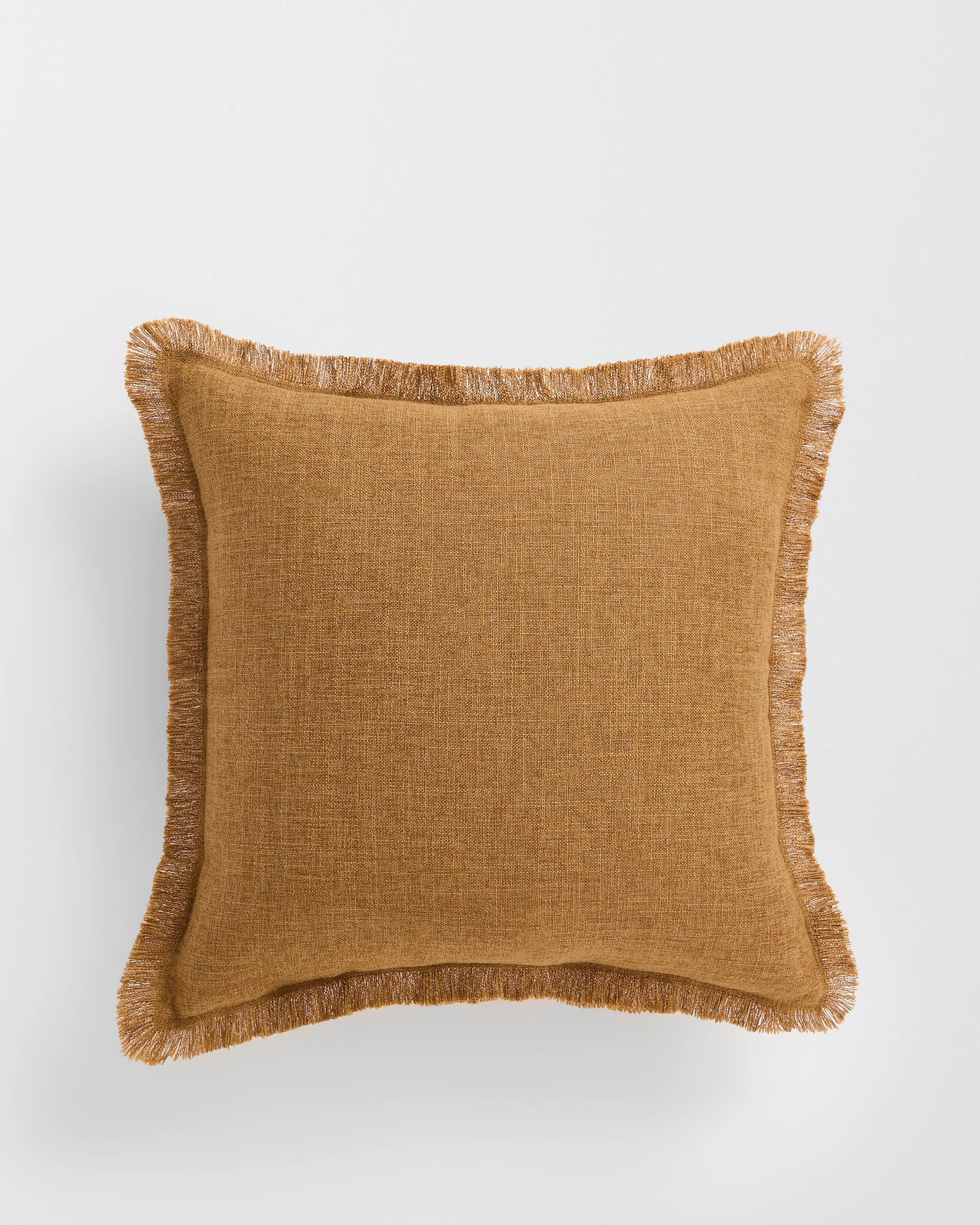 1 Target Ellerie Fringe Cushion - Yellow, 1 of 2