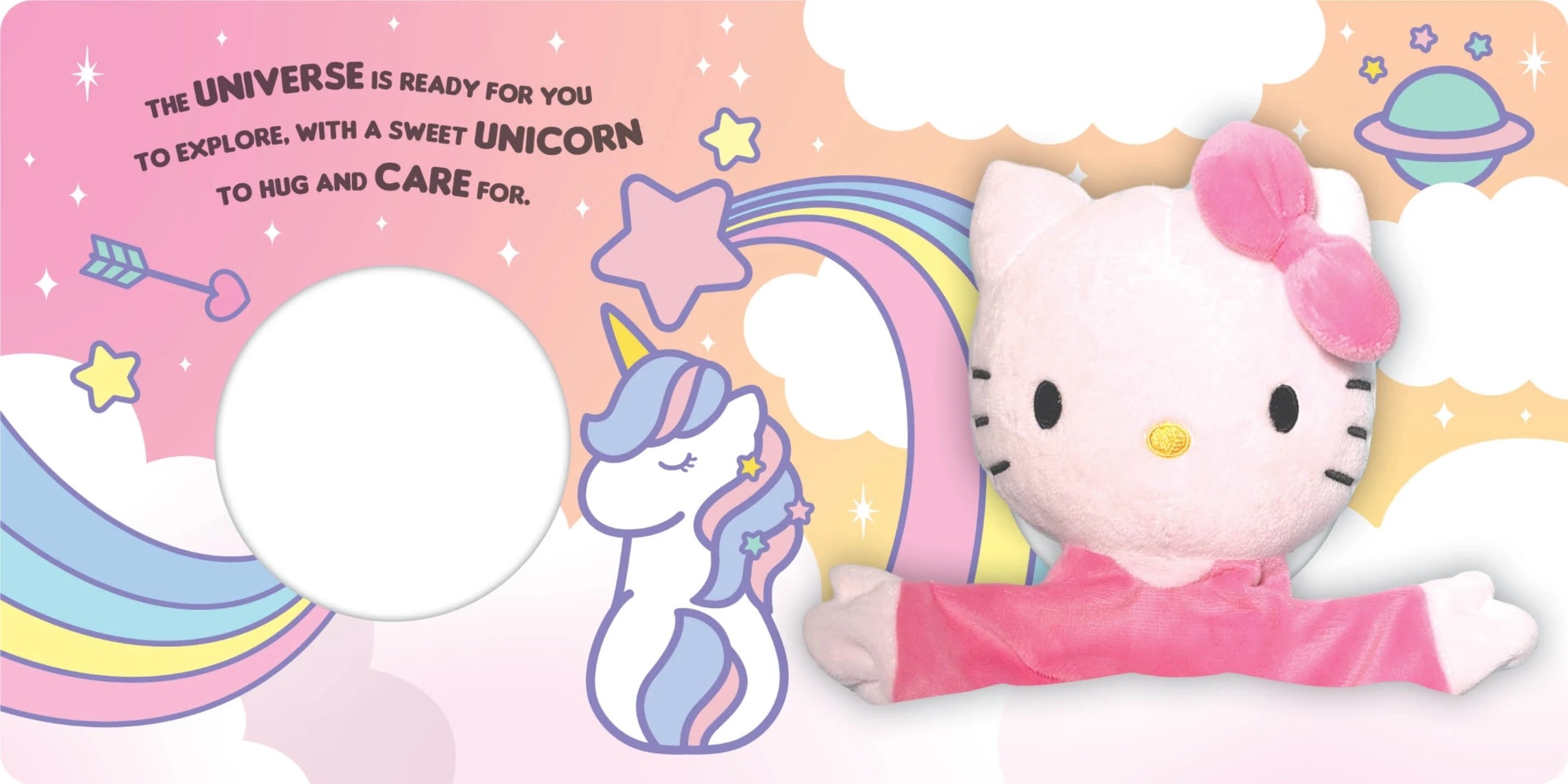 3 Hello Kitty: Unicorn Party - Hand Puppet Book, 3 of 4