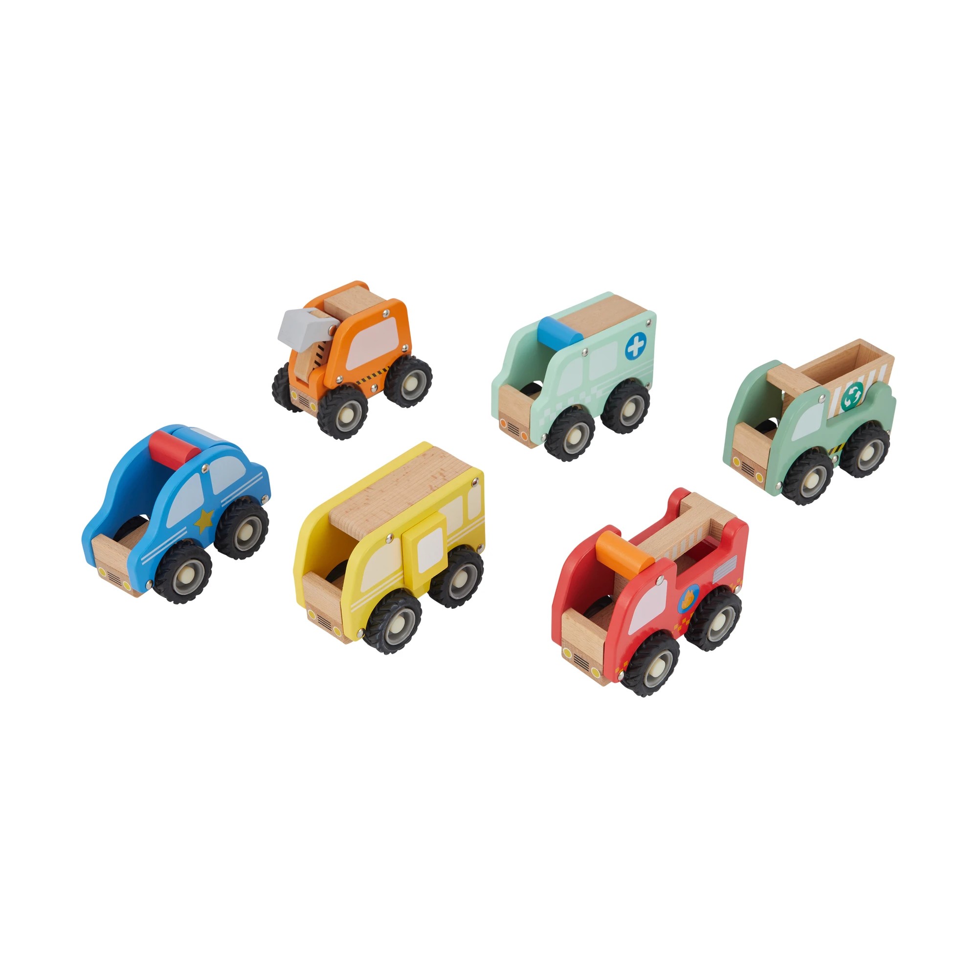 1 Wooden Vehicle Toy - Assorted, 1 of 7