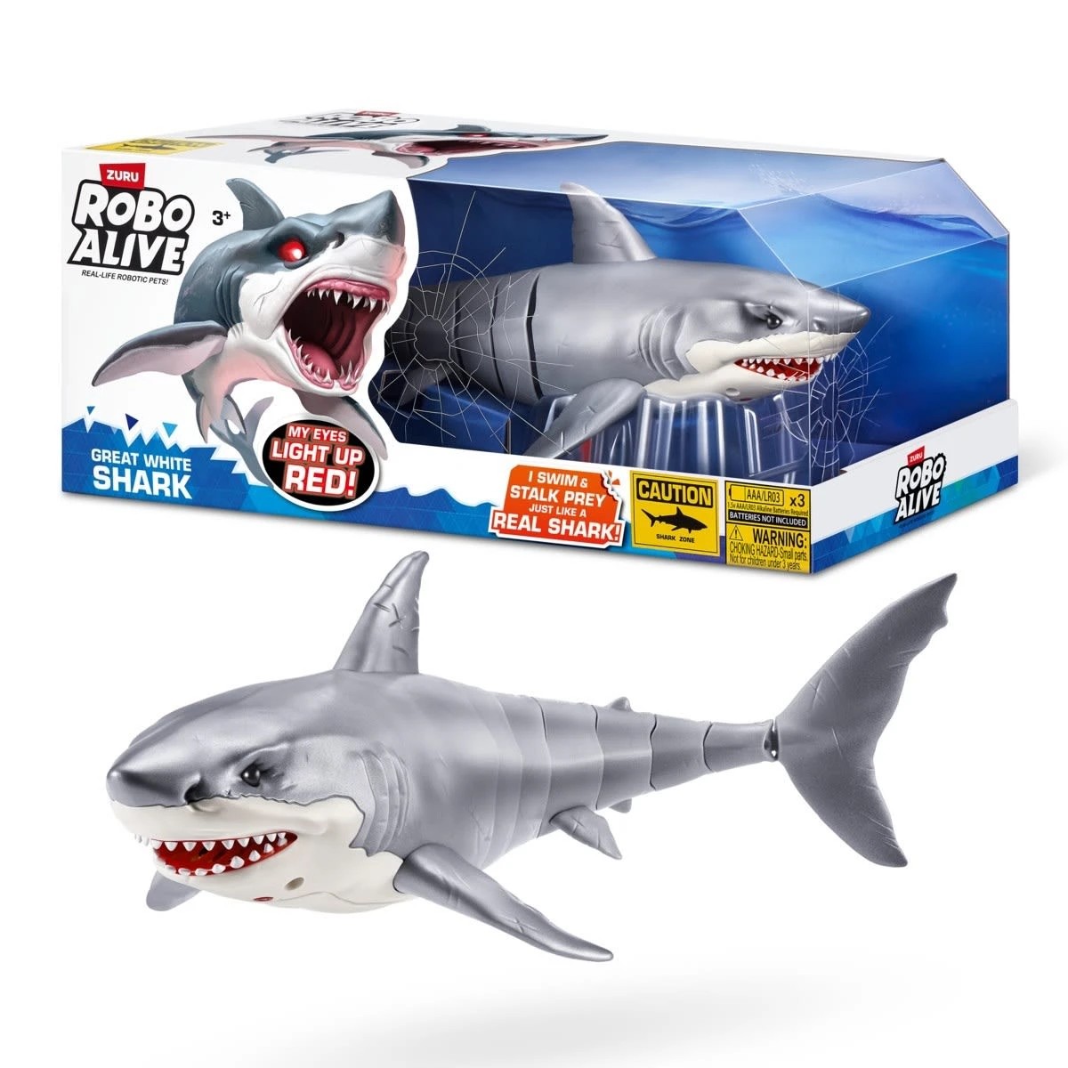 2 Zuru Robo Alive: Great White Shark, 2 of 10