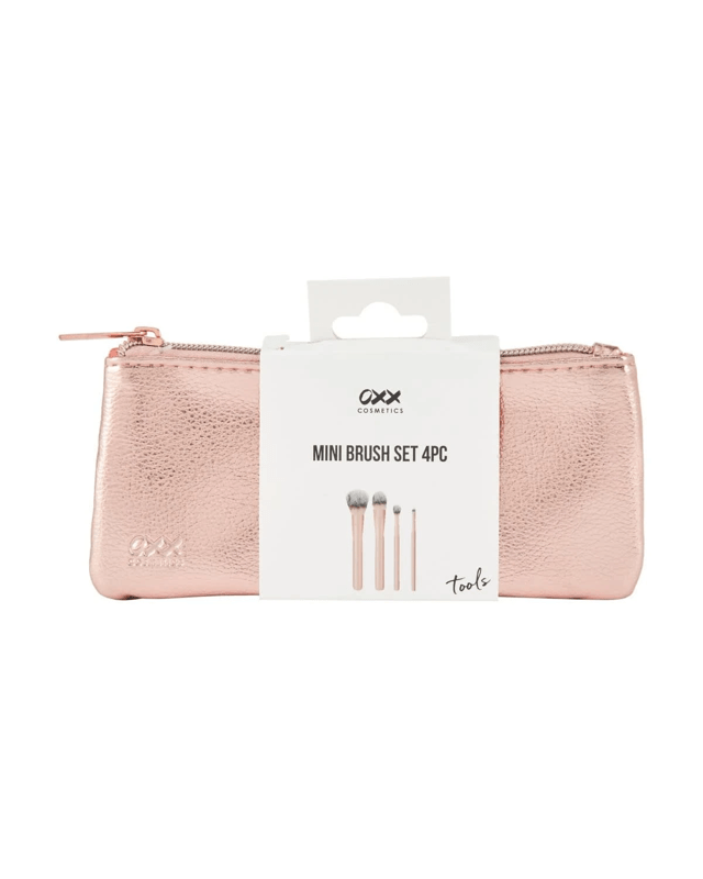 OXX Cosmetics 4 Piece Mini Brush Set - 