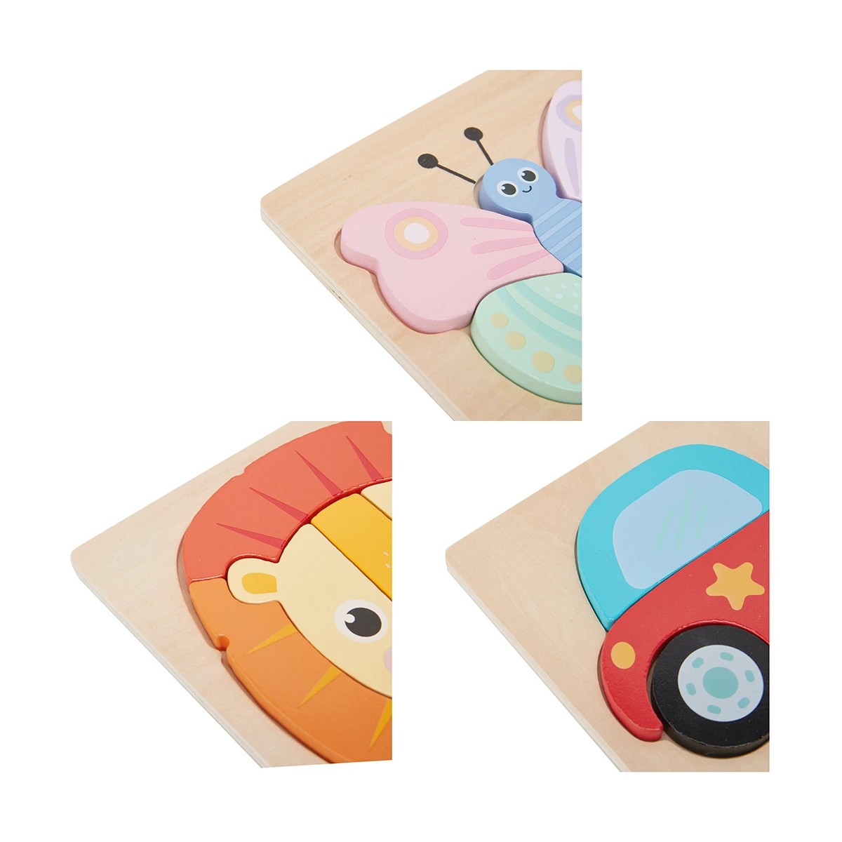 4 Small Block Puzzle - Assorted, 4 of 7