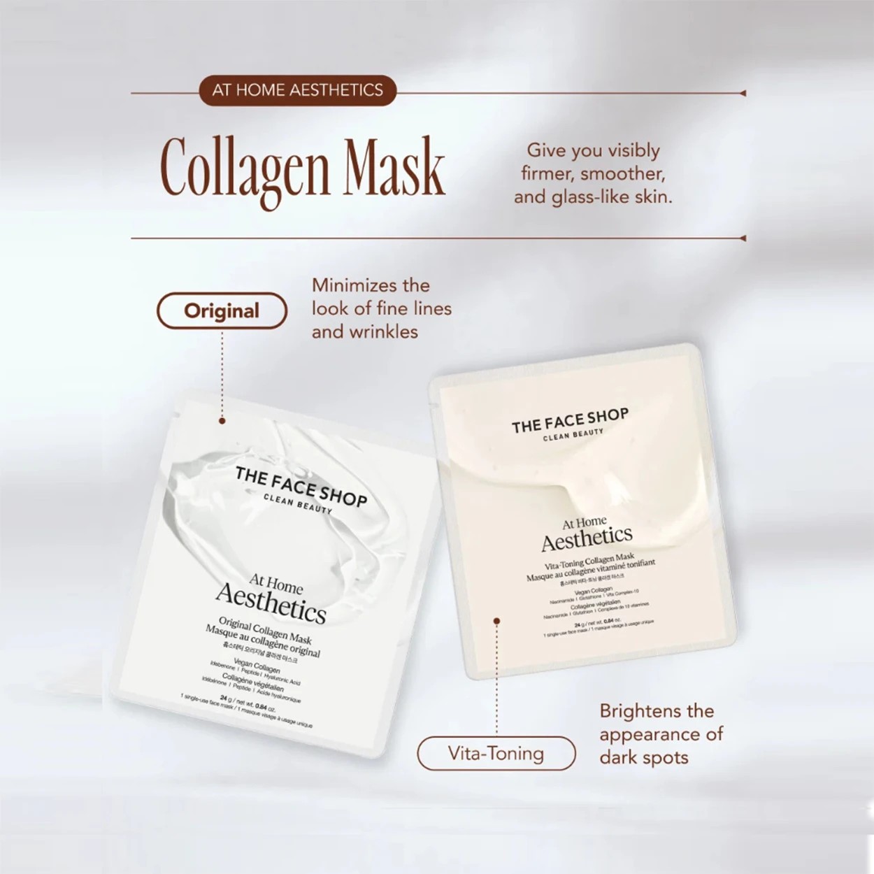 6 The Face Shop At Home Aesthetics Original Collagen Mask  24g, 6 of 9