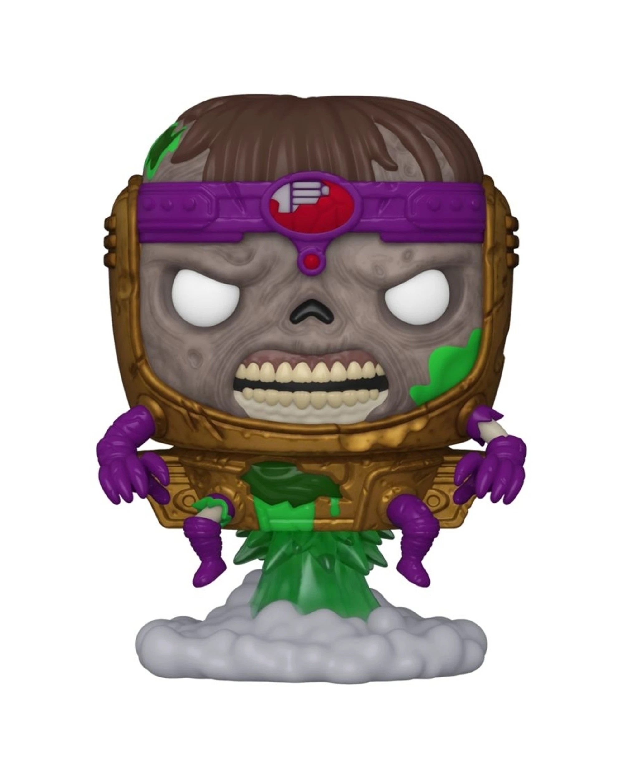 1 Pop Vinyl Figurine Marvel Zombies Comics - Modok 10cm Vinyl Collectible - Multi, 1 of 3