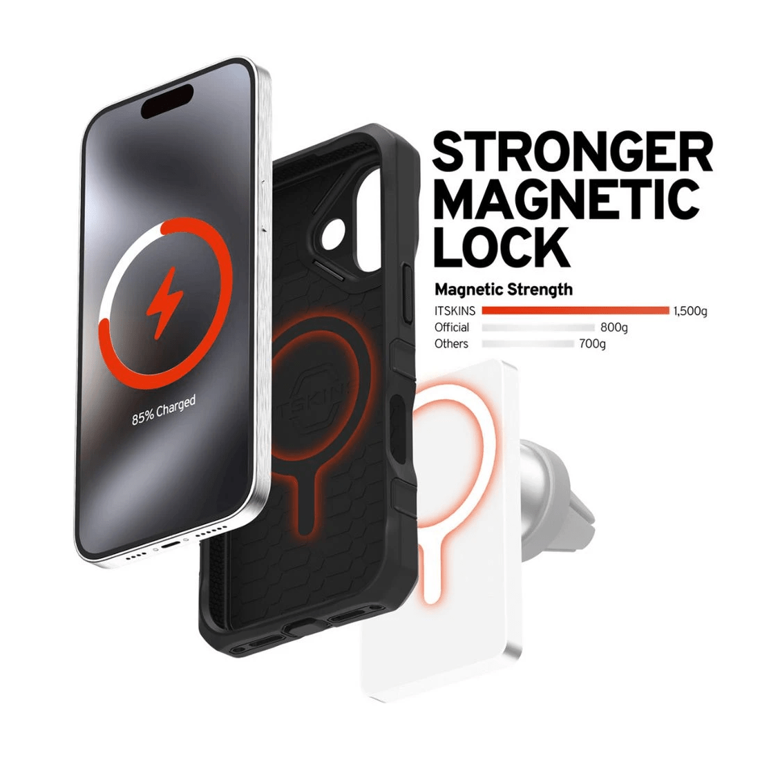 5 Itskins Supreme R Case iPhone 17 Black, 5 of 5