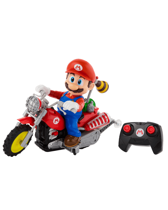 Hot Wheels RC Mario Wheelie Motocross RC Toy