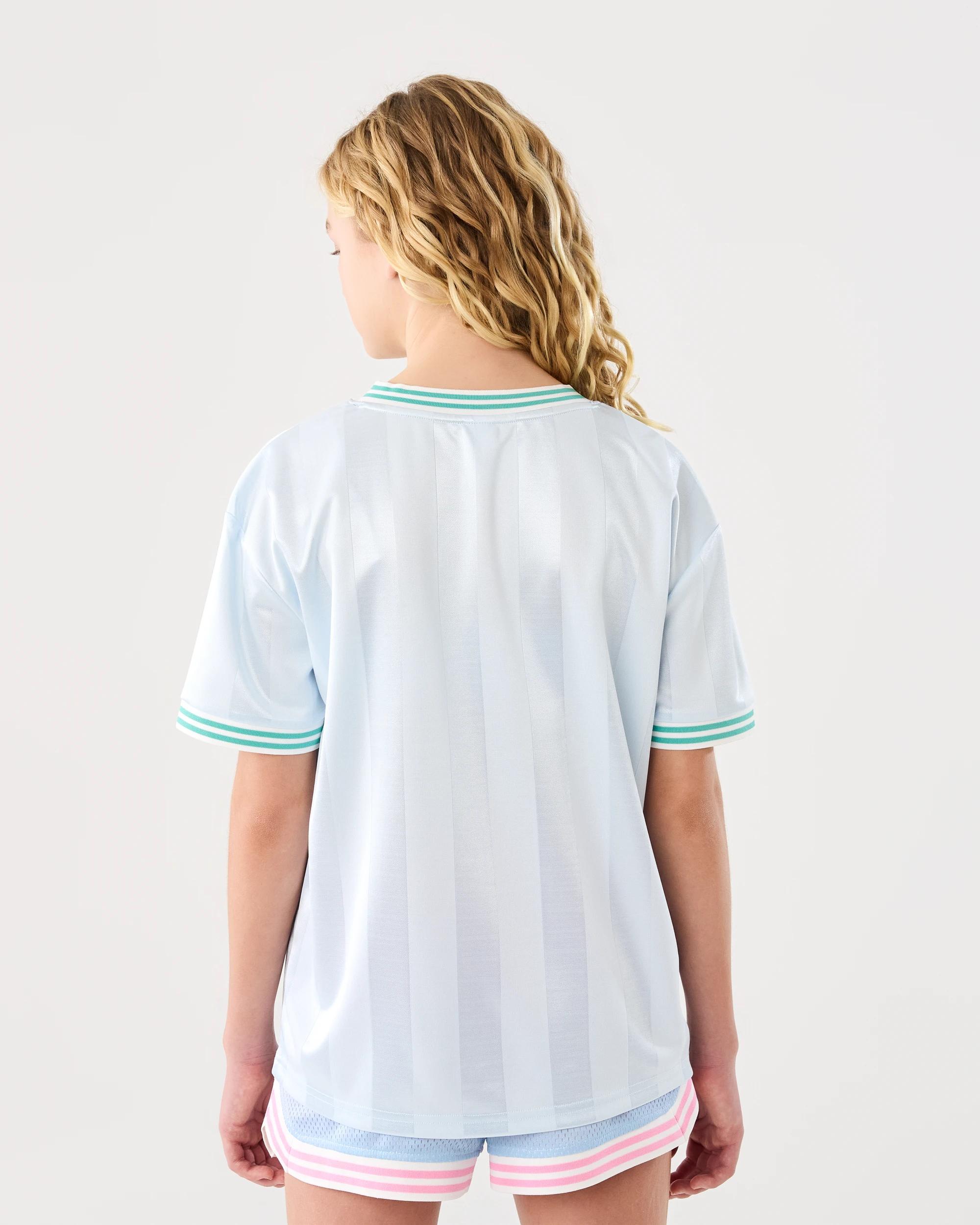 2 Mesh T-shirt Blu Flwr, 2 of 8