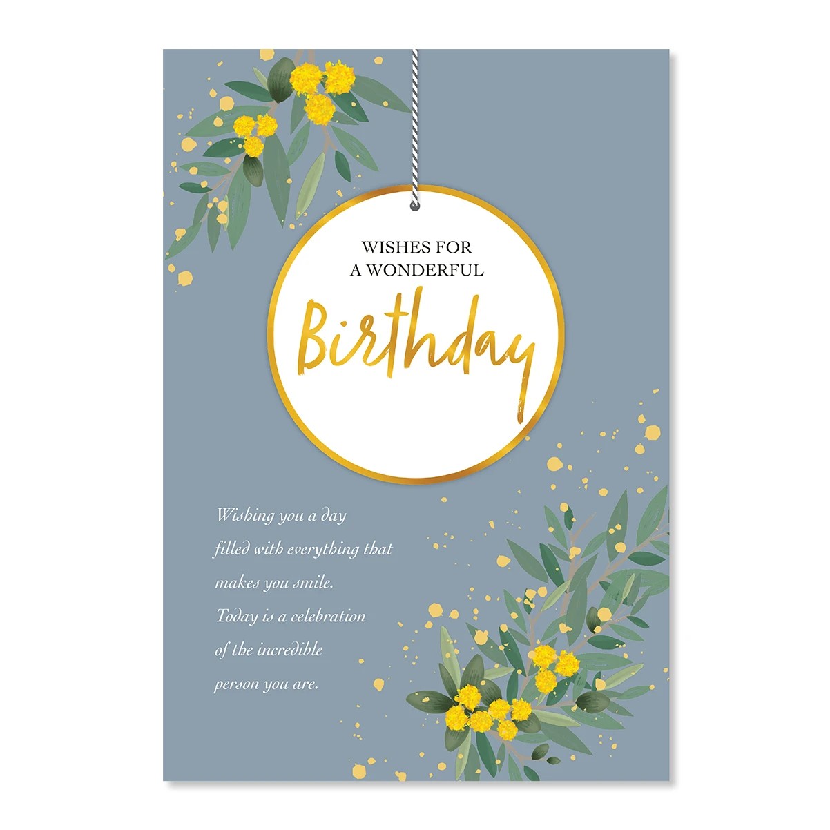 3 Hallmark Birthday Card - Wishes for a Wonderful Birthday, 3 of 3