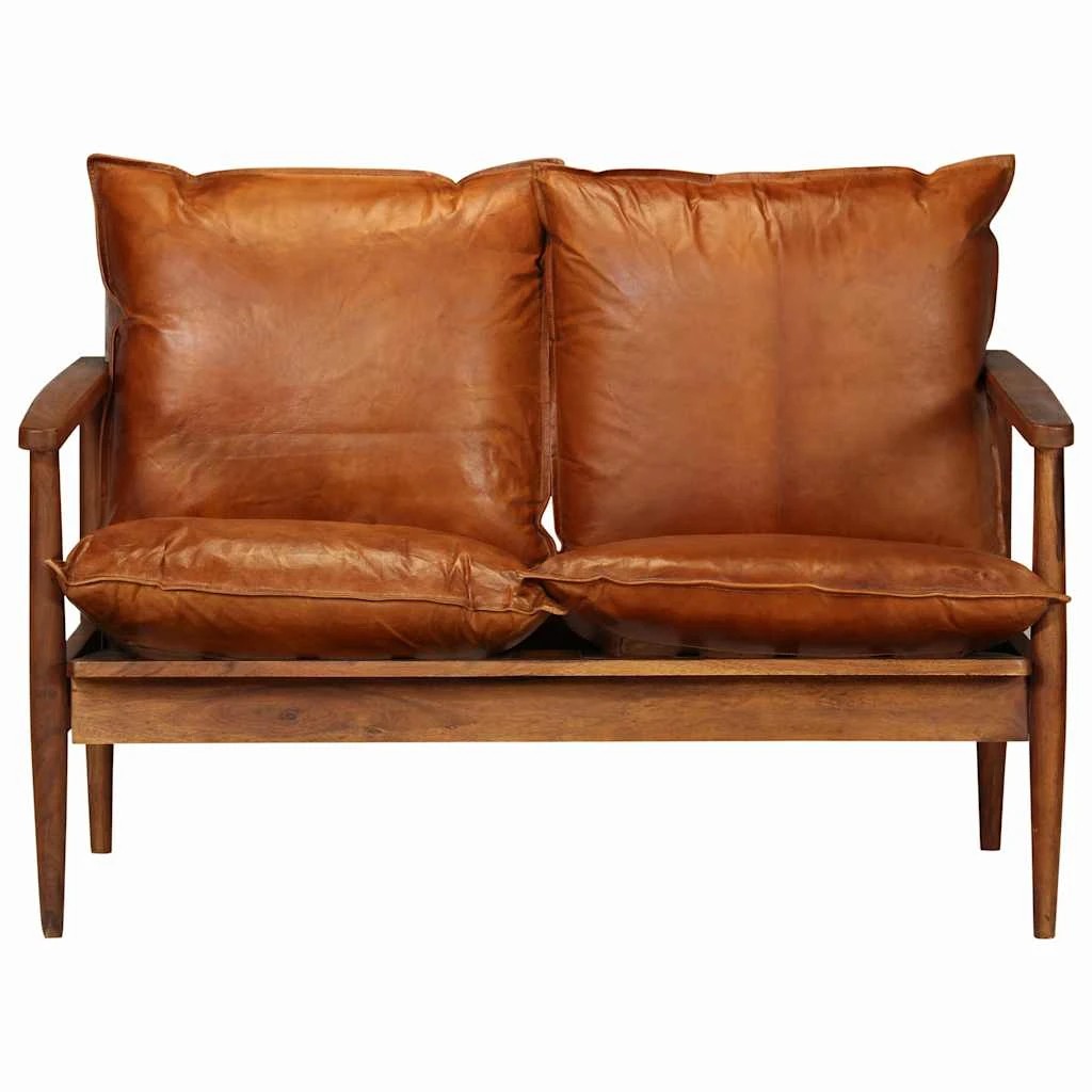 4 Vidaxl Sofa Set Couch - Brown, 4 of 8
