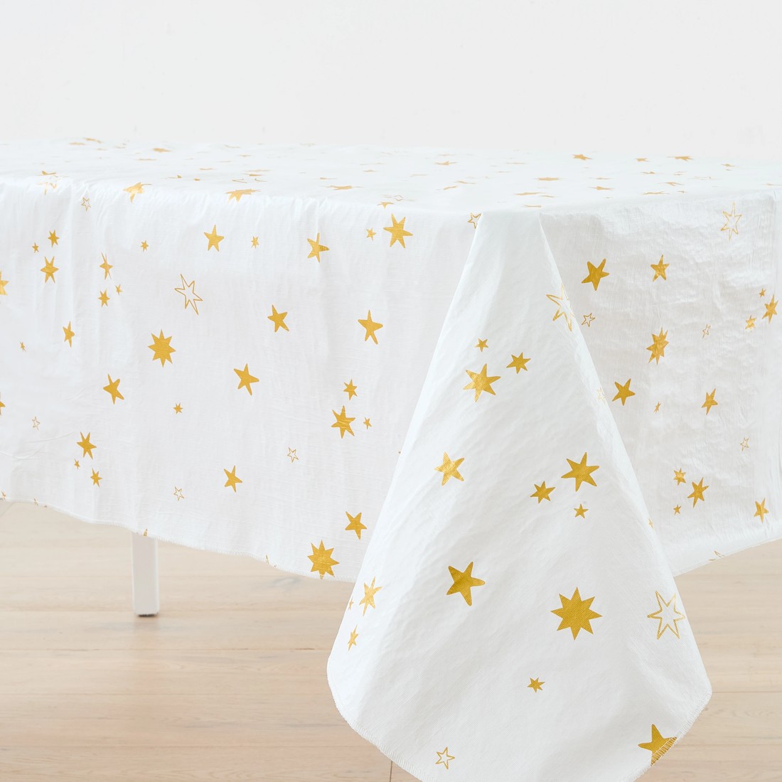 2 Gold Star Flannel Back Tablecloth, 2 of 5