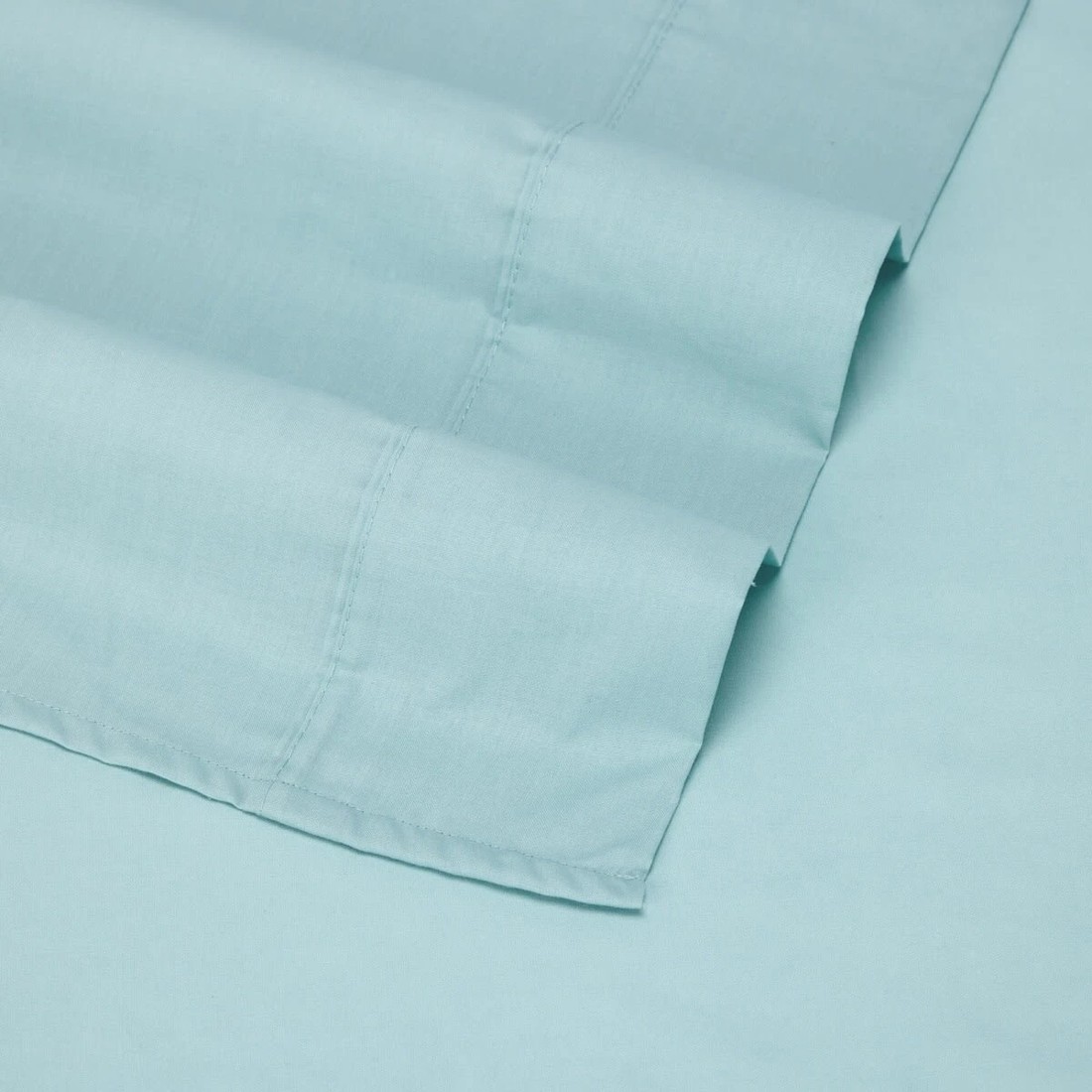 4 180 Thread Count Sheet Set - Double Bed, Marine, 4 of 7