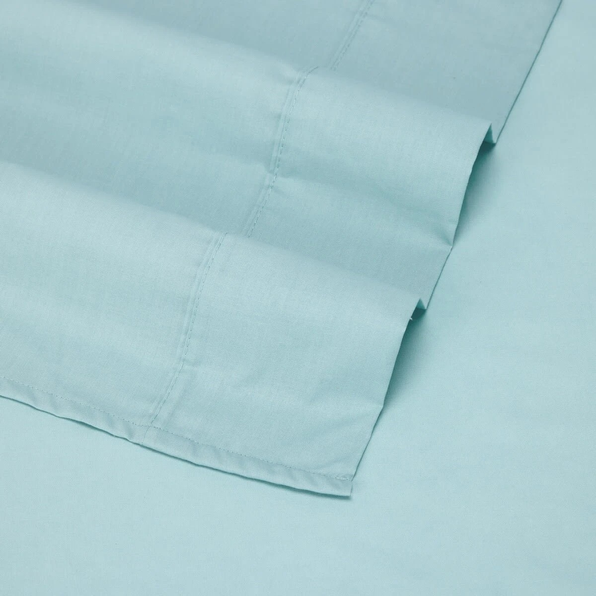 4 180 Thread Count Sheet Set - Double Bed, Marine, 4 of 7