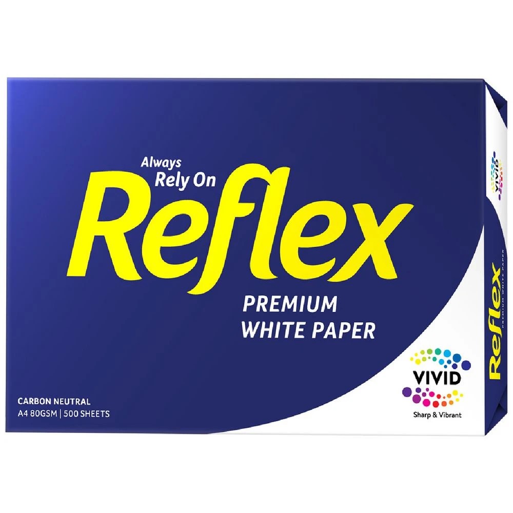 1 Reflex Carbon Neutral 80gsm A4 Copy Paper 500 sheet ream, 1 of 2