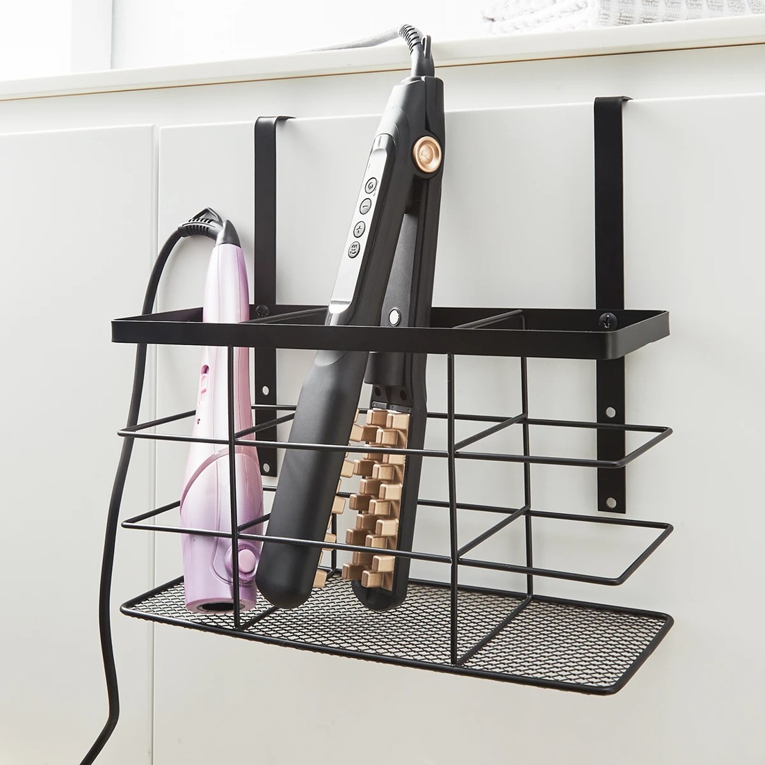 1 Hot Tool Cabinet Caddy - Black, 1 of 9