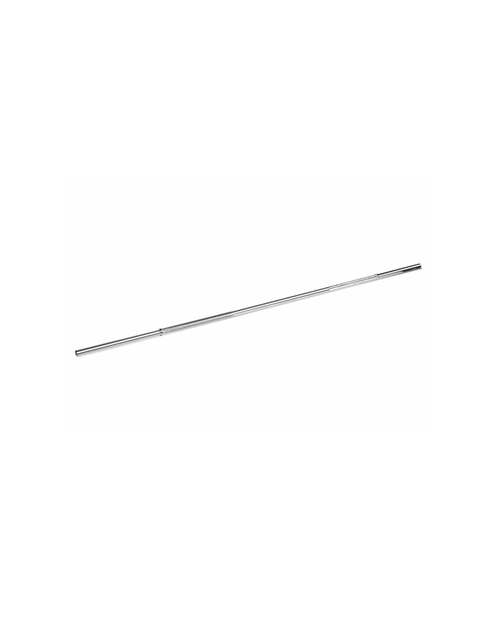 1 BODYWORX Standard Bar And Collar V2 60in Chrome Plated 28mm 100 KG Steel - Silver, 1 of 2