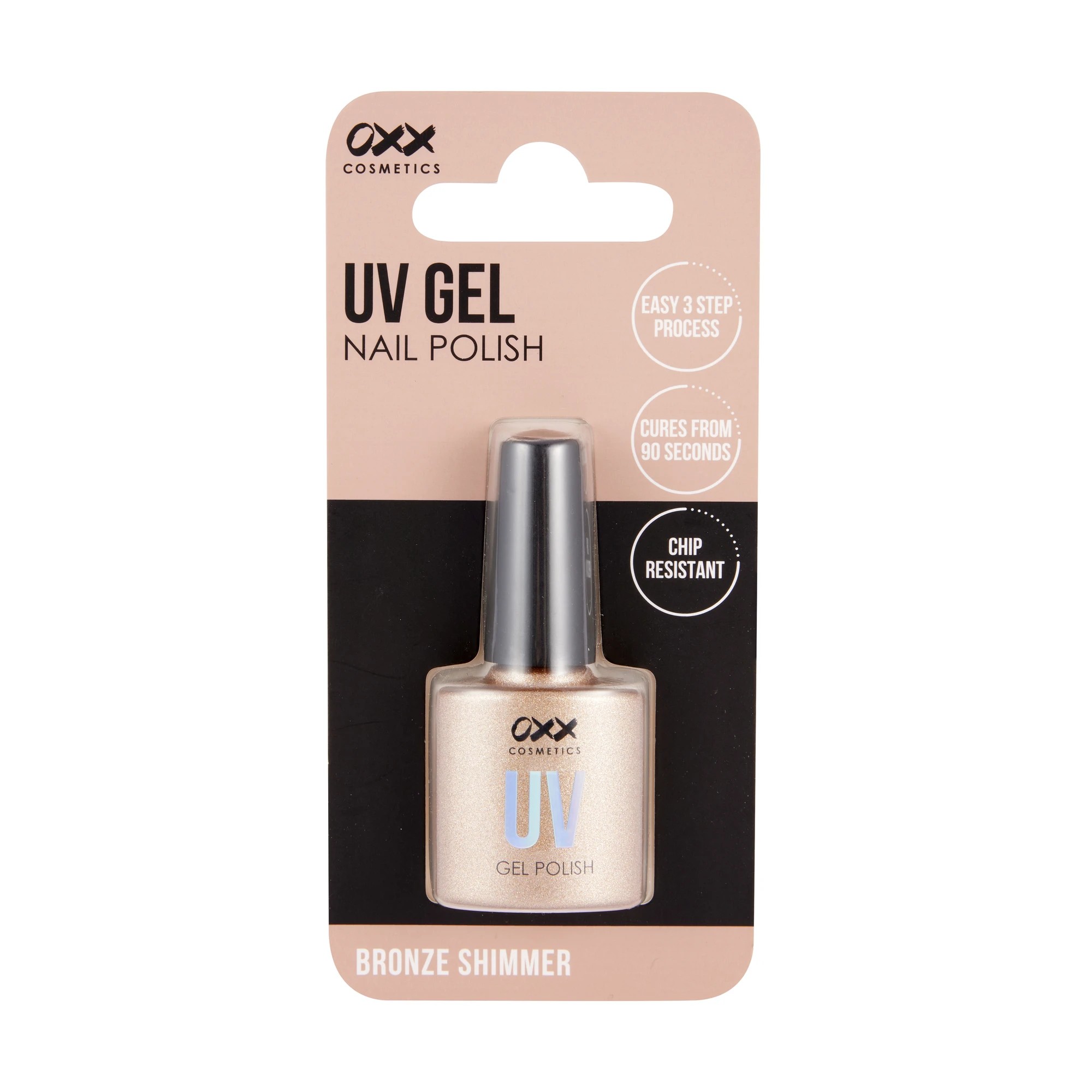 2 OXX Cosmetics UV Gel Nail Polish - Bronze Shimmer, 2 of 5