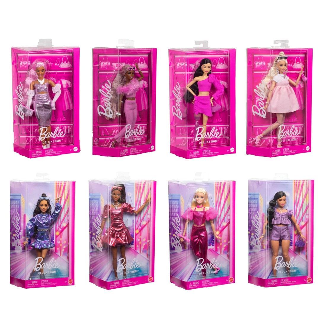 1 Barbie Deluxe Style Doll - Assorted, 1 of 6