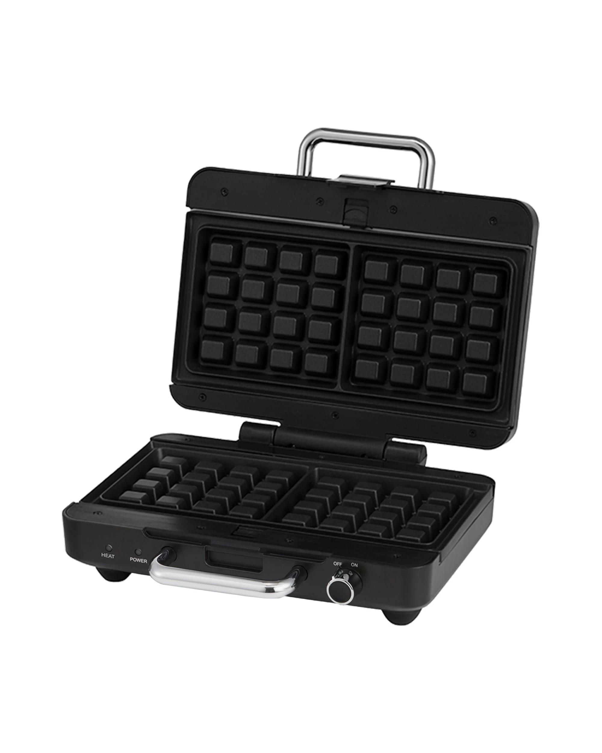 7 Morphy Richards MREMP4TNM Titanium 900W Multipress Jaffle Panini Waffle Pie 4 Plates Non-Stick Press Sandwich Maker, 7 of 8
