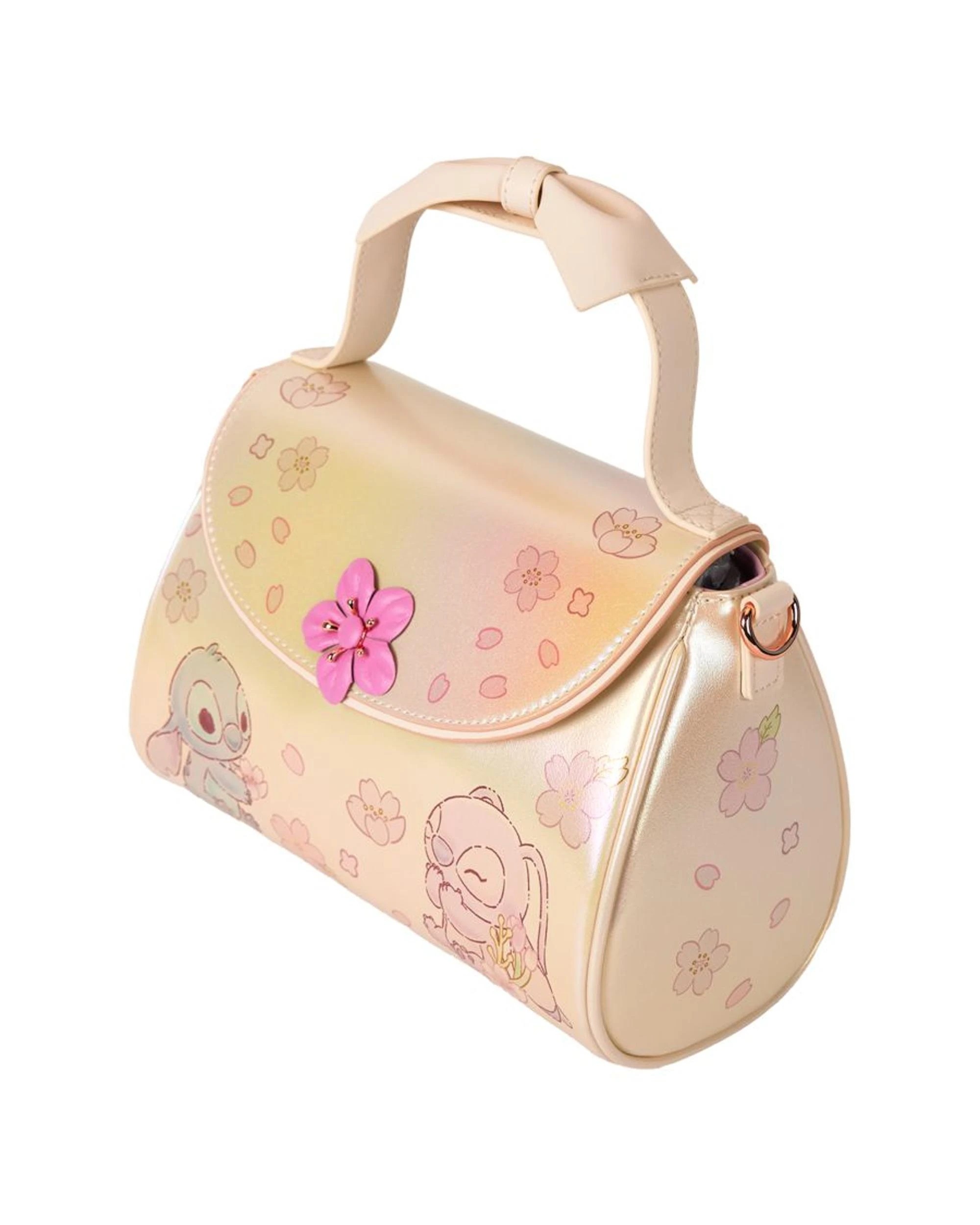 3 Loungefly Disney Cute Stitch Bow Handle Crossbody Bag - Multi, 3 of 7