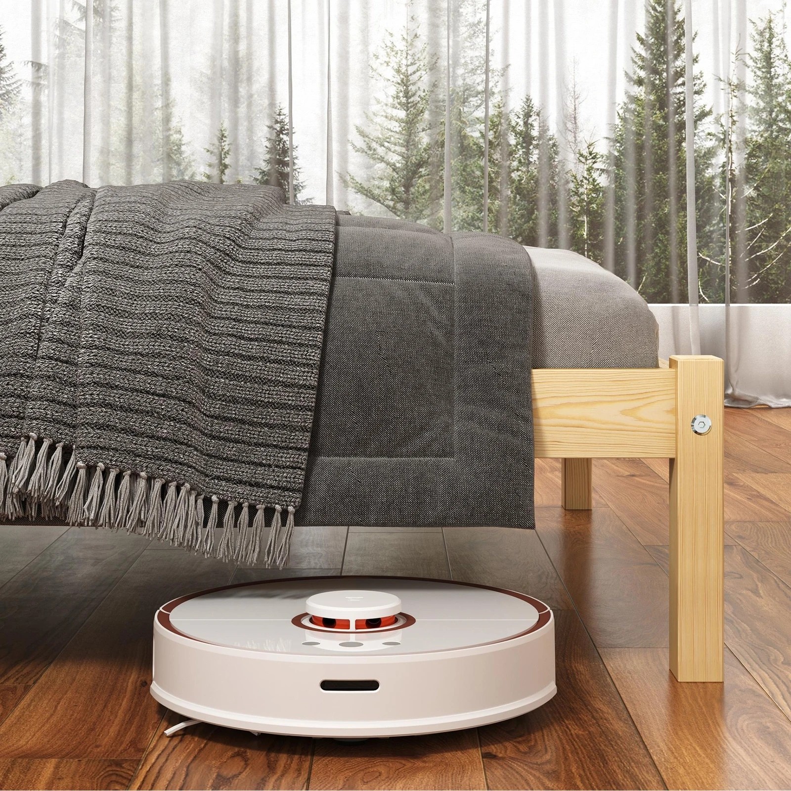 6 Alfordson Bed Frame Wooden Timber Single Size Mattress Base Platform Beatrix - Natural, 6 of 10