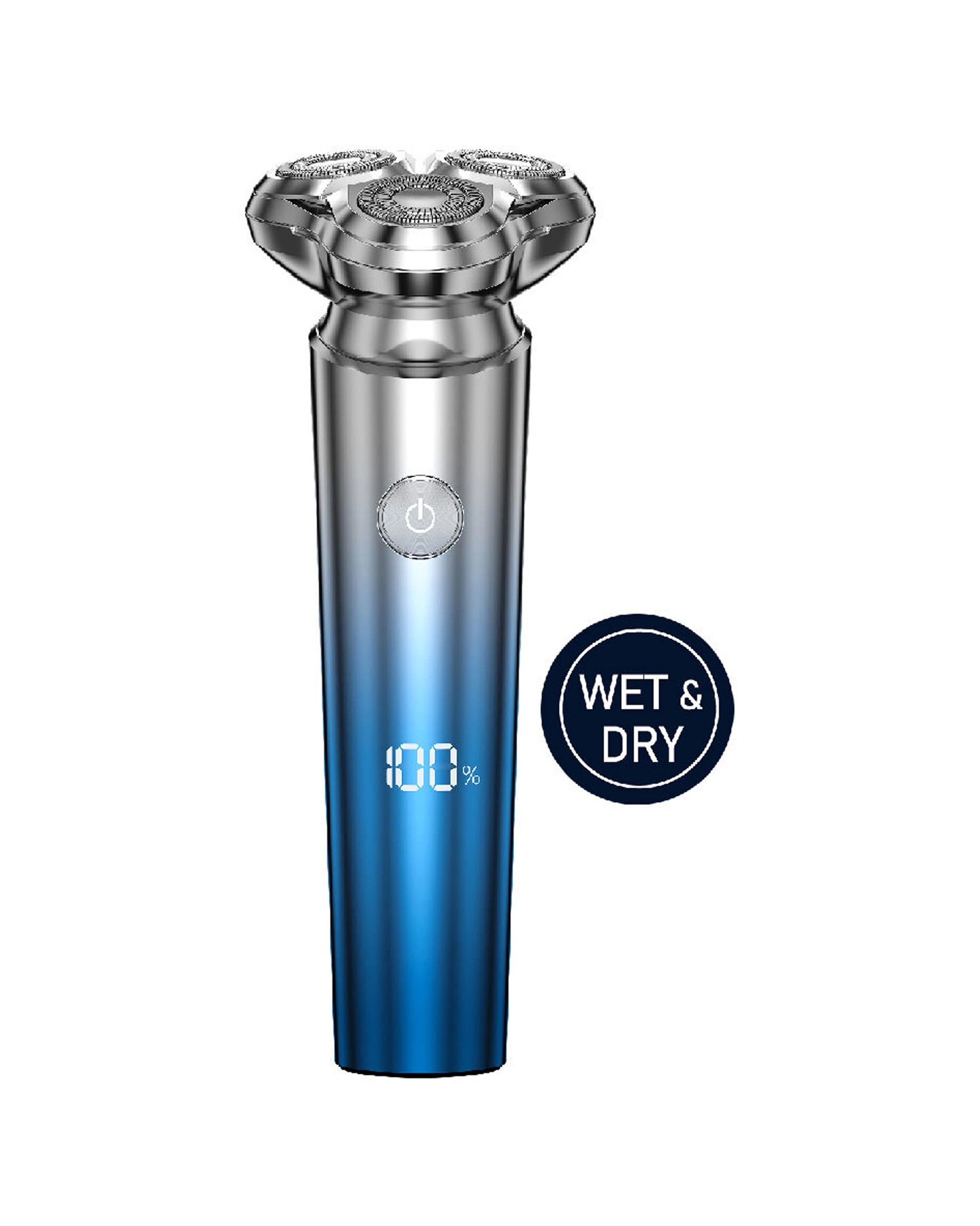 3 Sansai Wet Dry Electric Cordless Rechargeable Facial Shaver - Assorted, 3 of 3