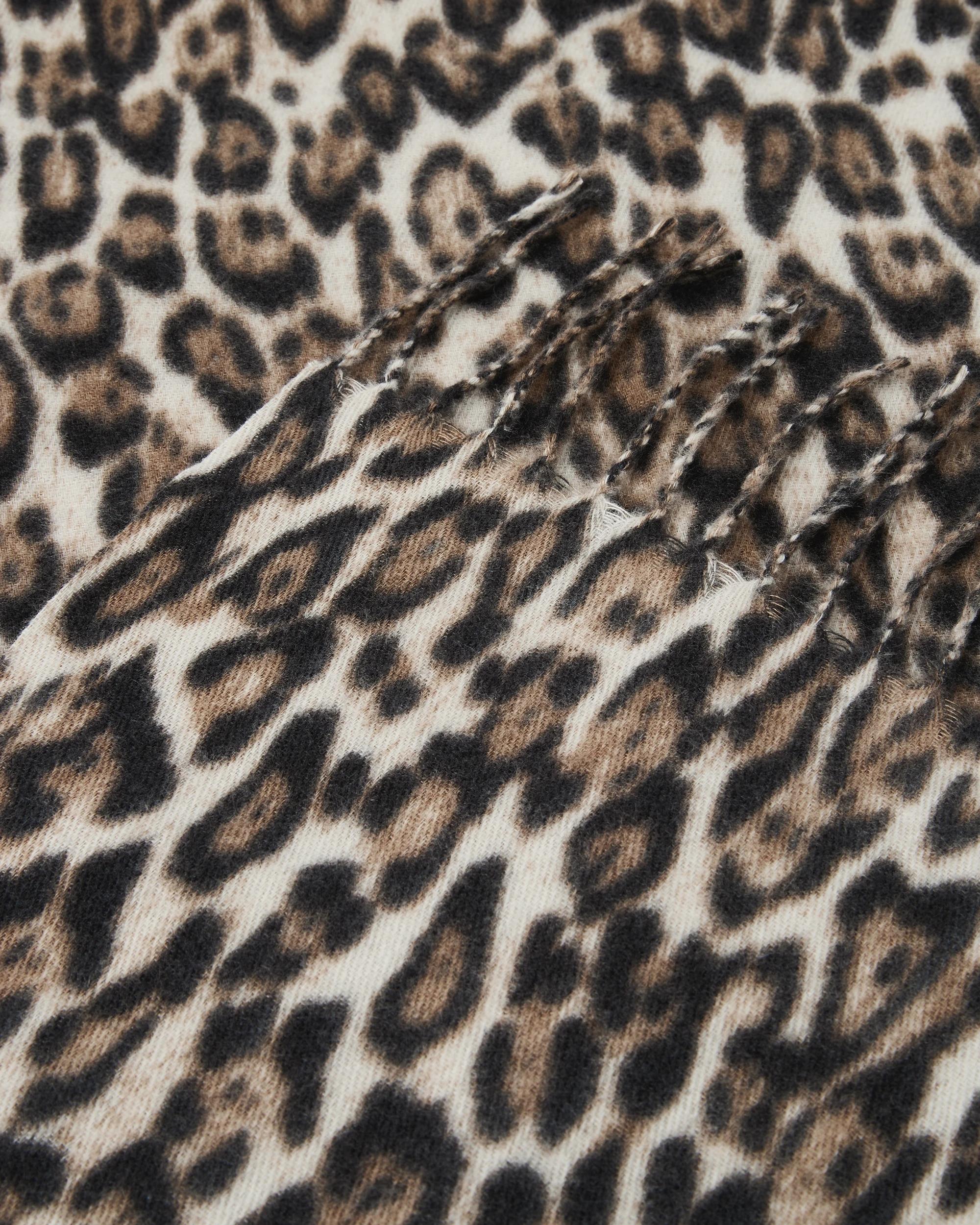 2 Printed Scarf Beige Leo, 2 of 2