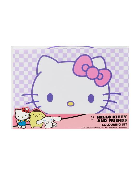 Hello Kitty and Friends Colouring Set