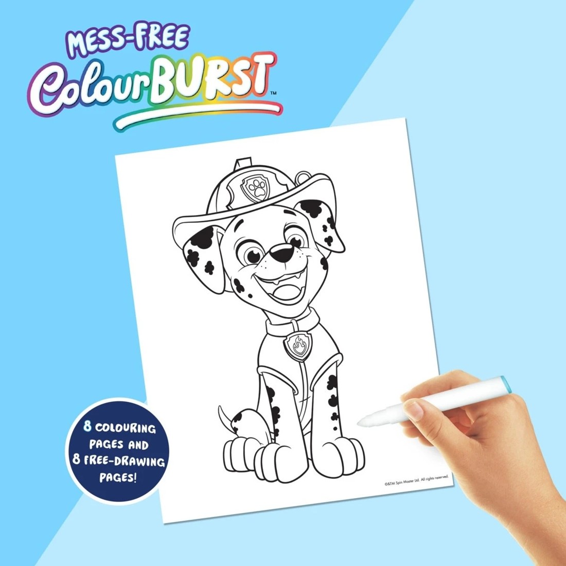7 INKredibles Nickelodeon PAW Patrol ColourBurst Mess-Free Activity Kit - Book, 7 of 8
