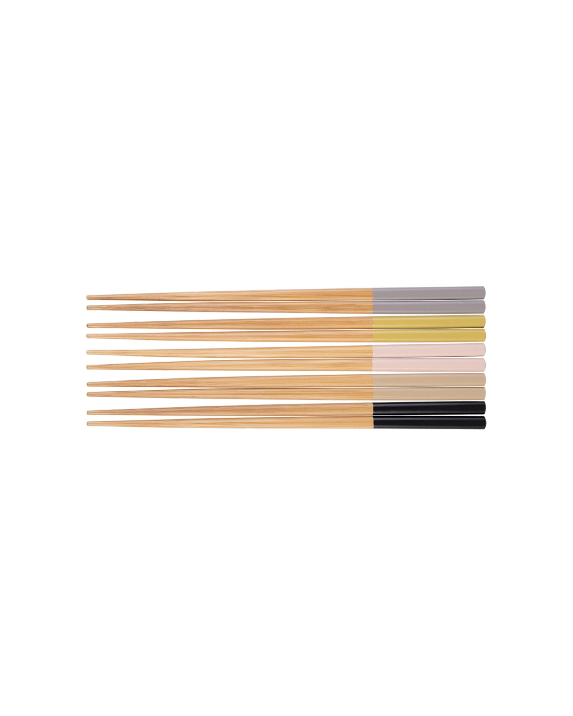 3 D.Line 5pc Bamboo Chopsticks Set Reusable Lightweight, 3 of 4